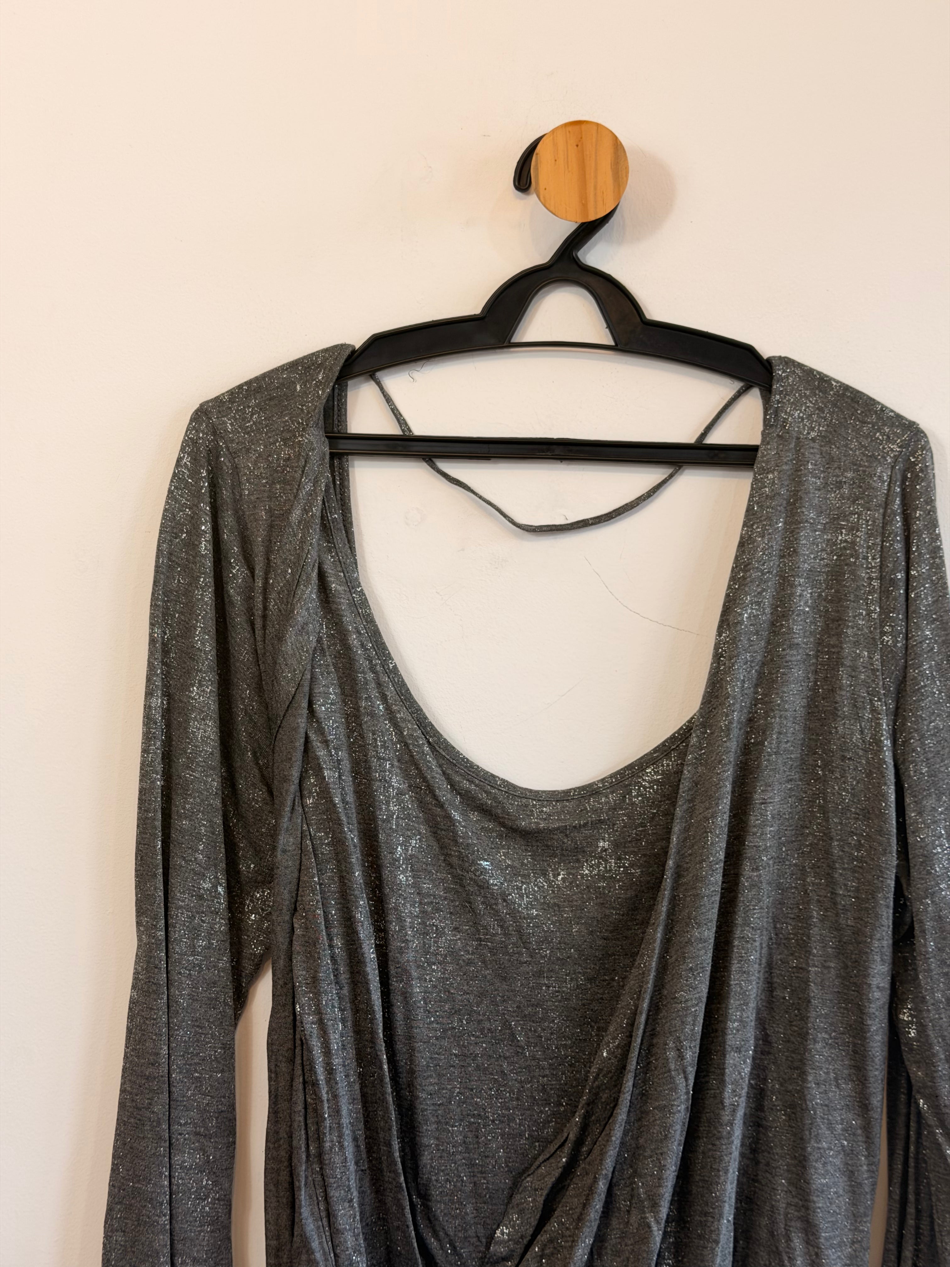 Blusa Cinza Pusco