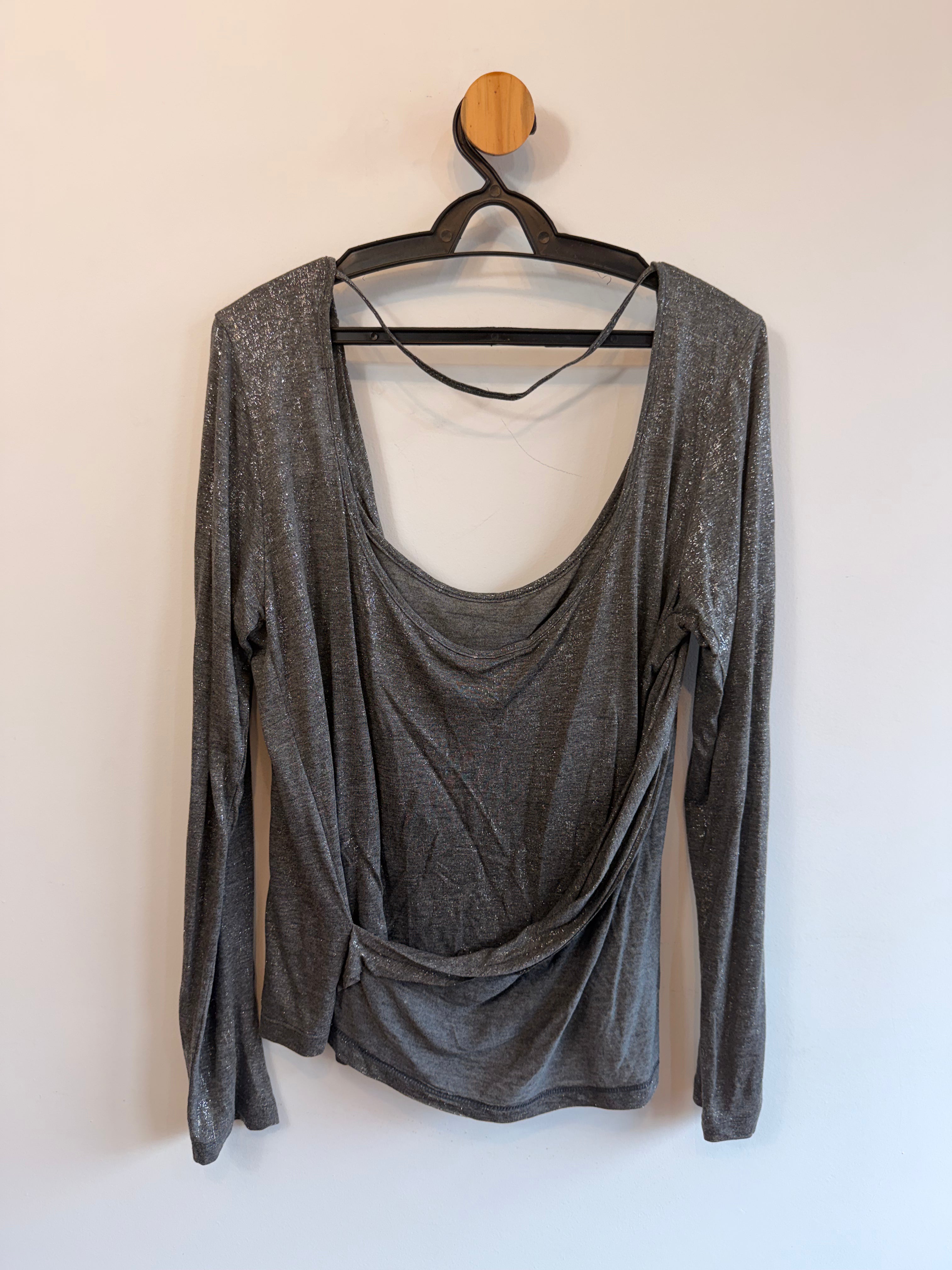 Blusa Cinza Pusco