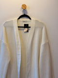 Casaco Tricot Branco Dress To