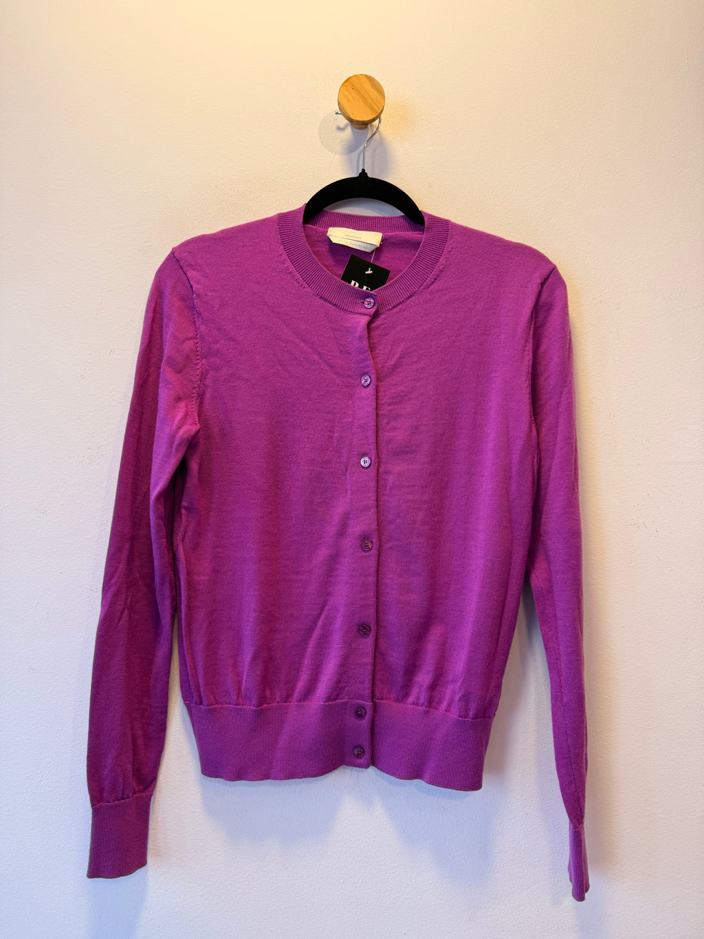 Casaco Tricot Roxo Hugo Boss