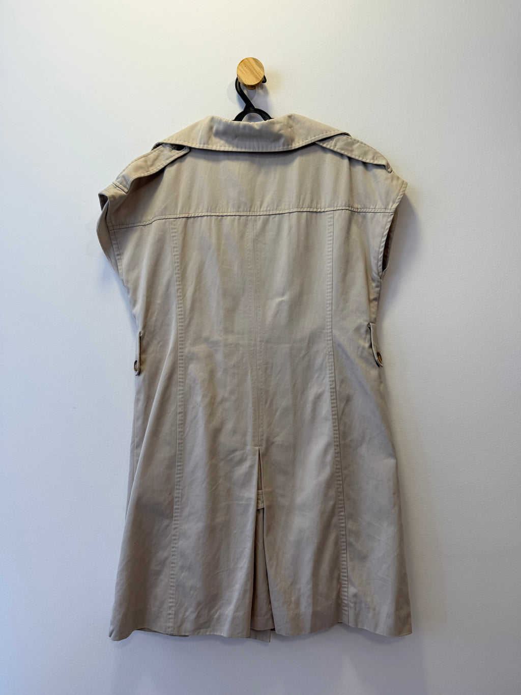 Vestido Alfaiataria Bege