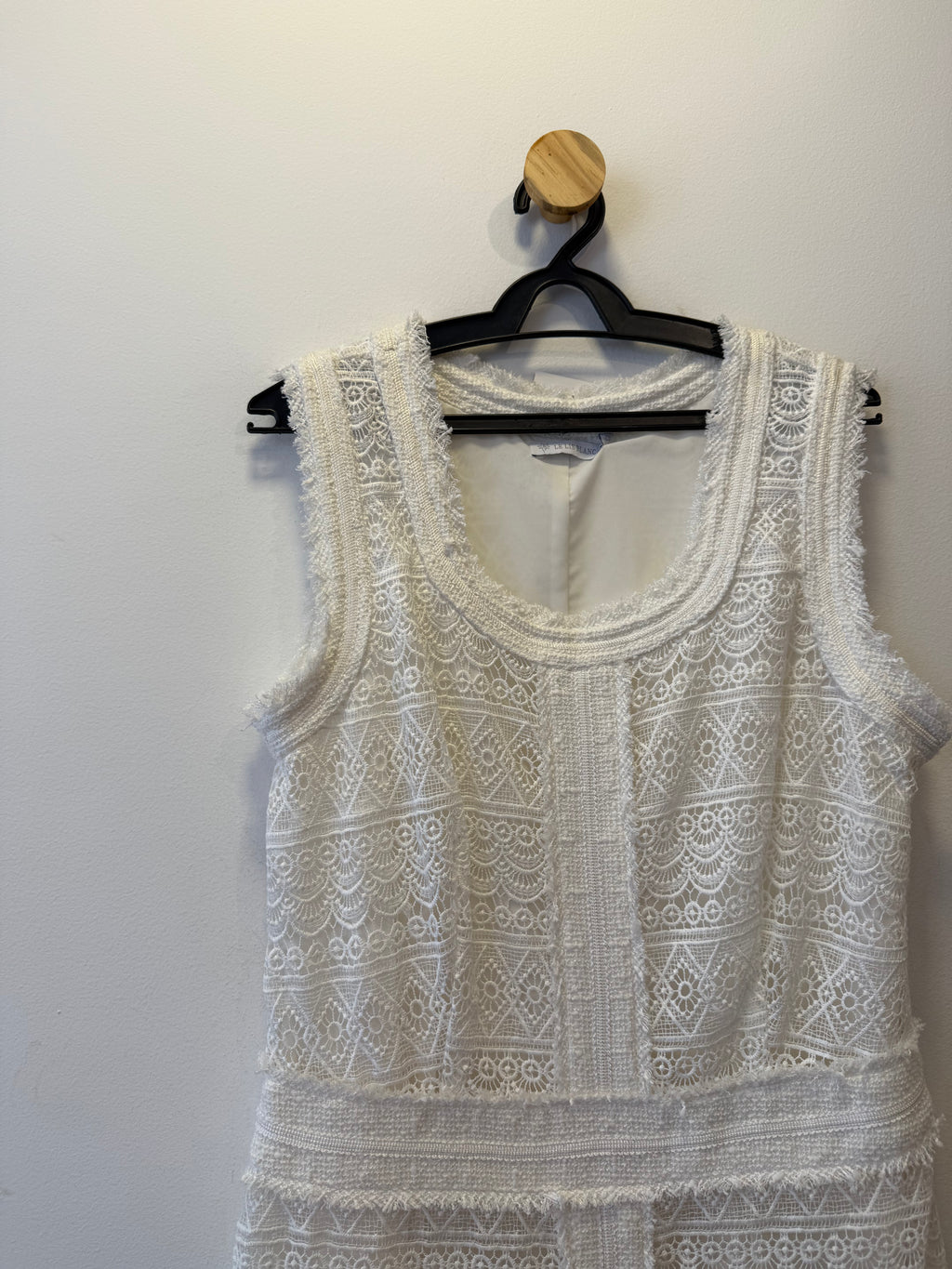 Vestido Branco em Renda