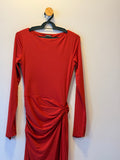 Vestido Longo Vermelho Lança Perfume