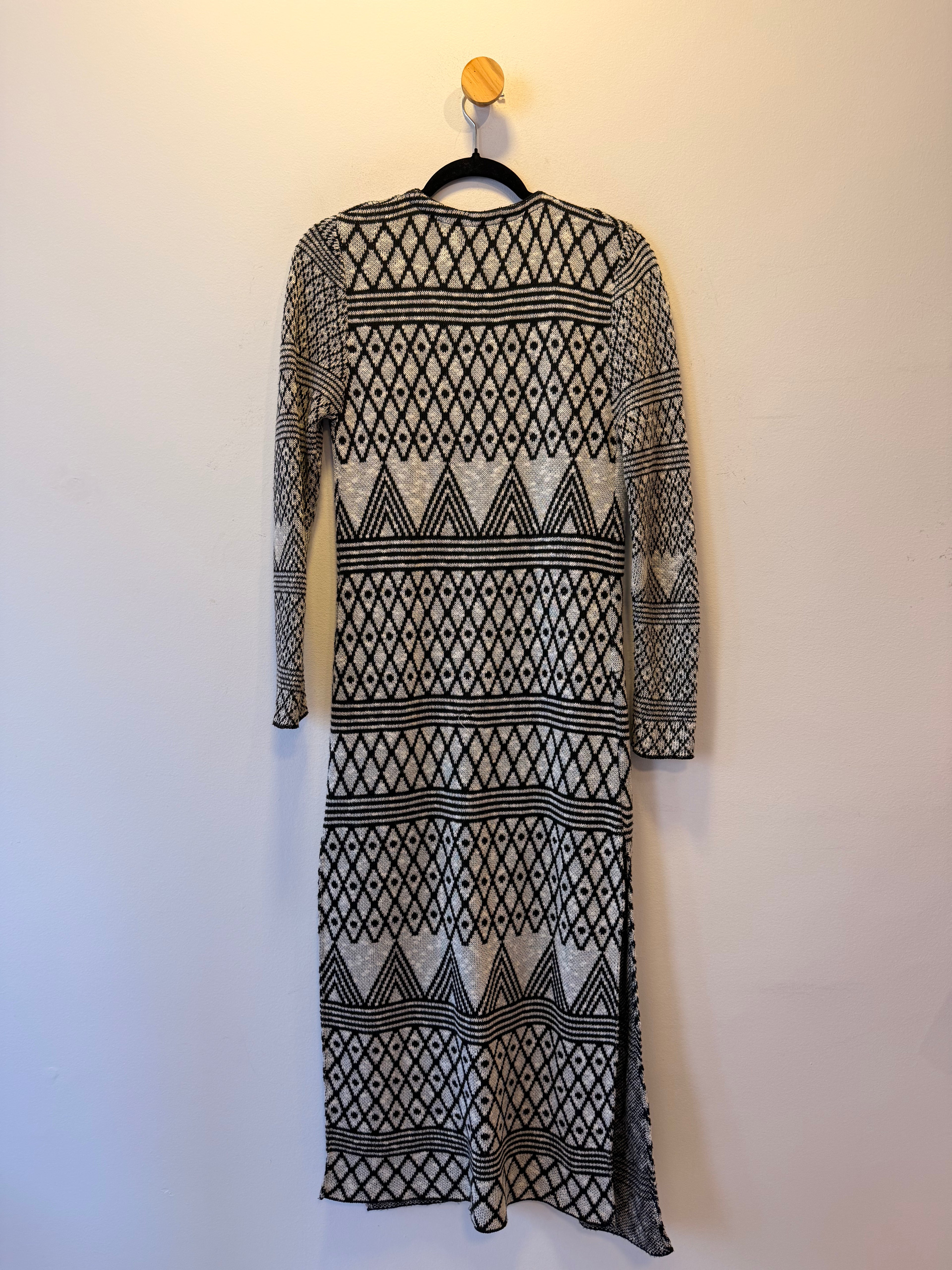 Casaco Tricot Alongado Pop Up