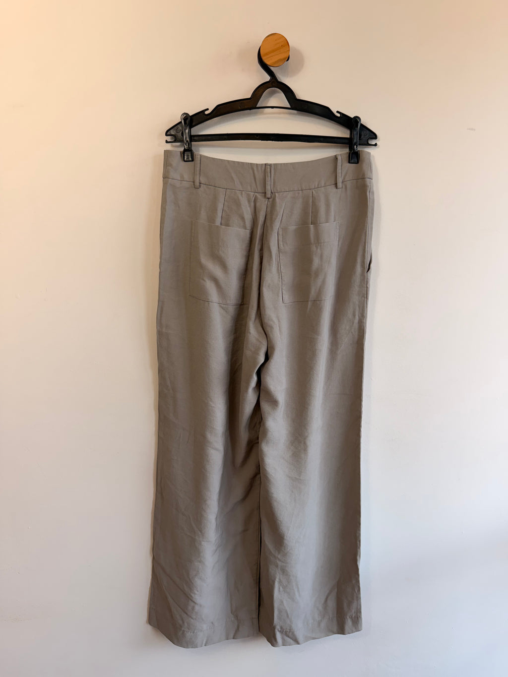 Calça de Alfaiataria Cinza Linda de Morrer