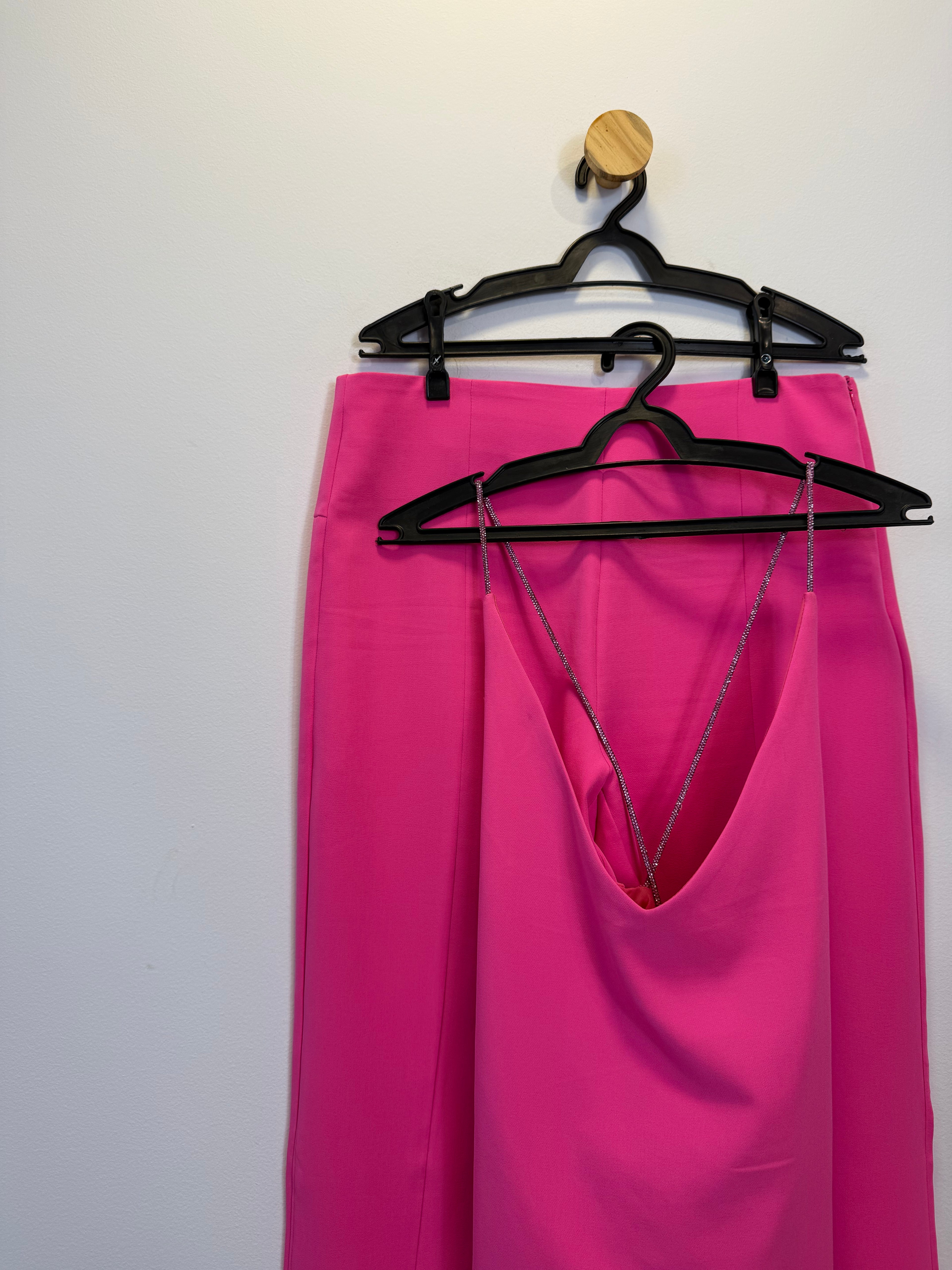 Conjunto Alfaiataria Rosa