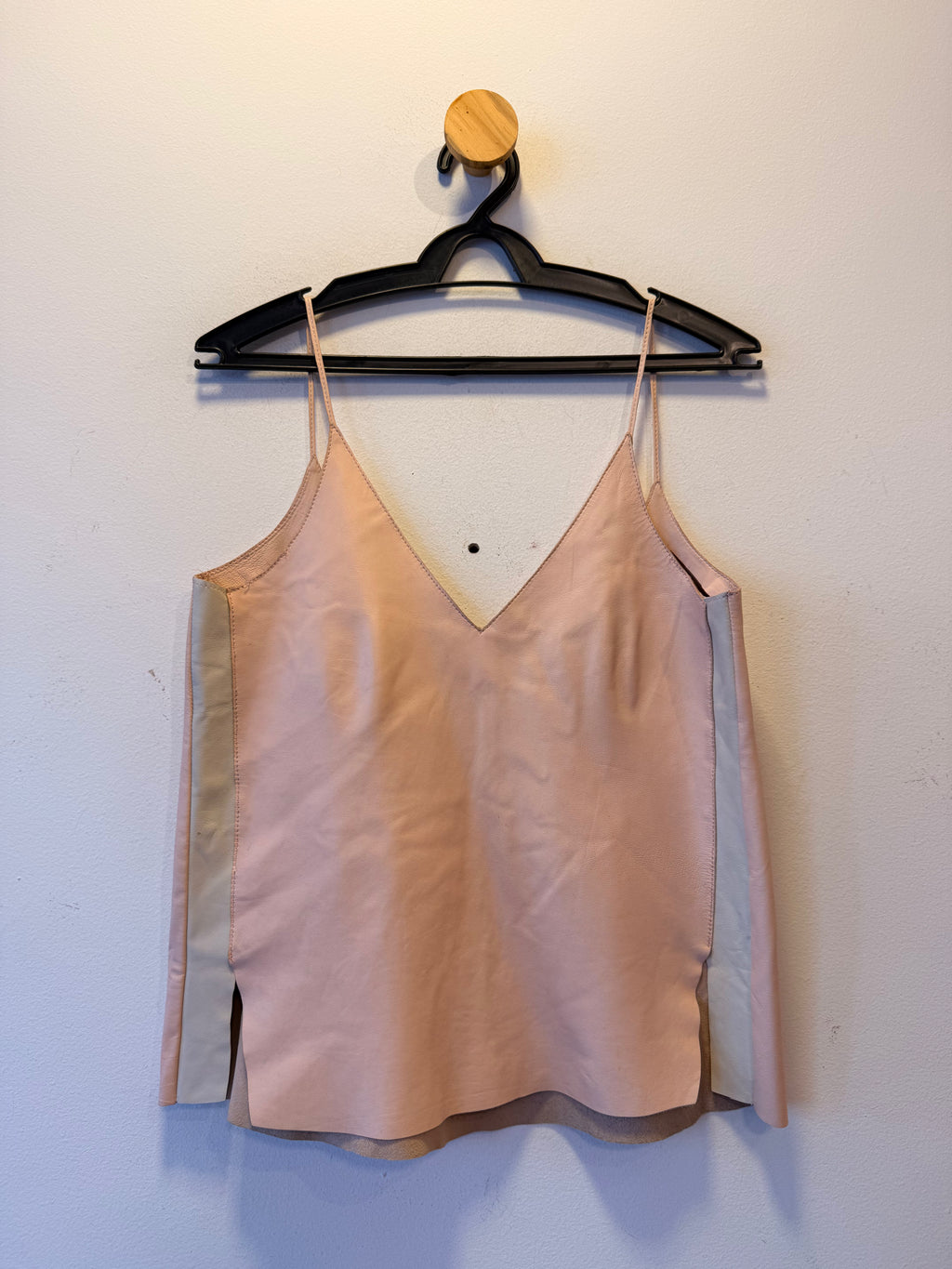 Blusa Rosa de Couro Tannerie