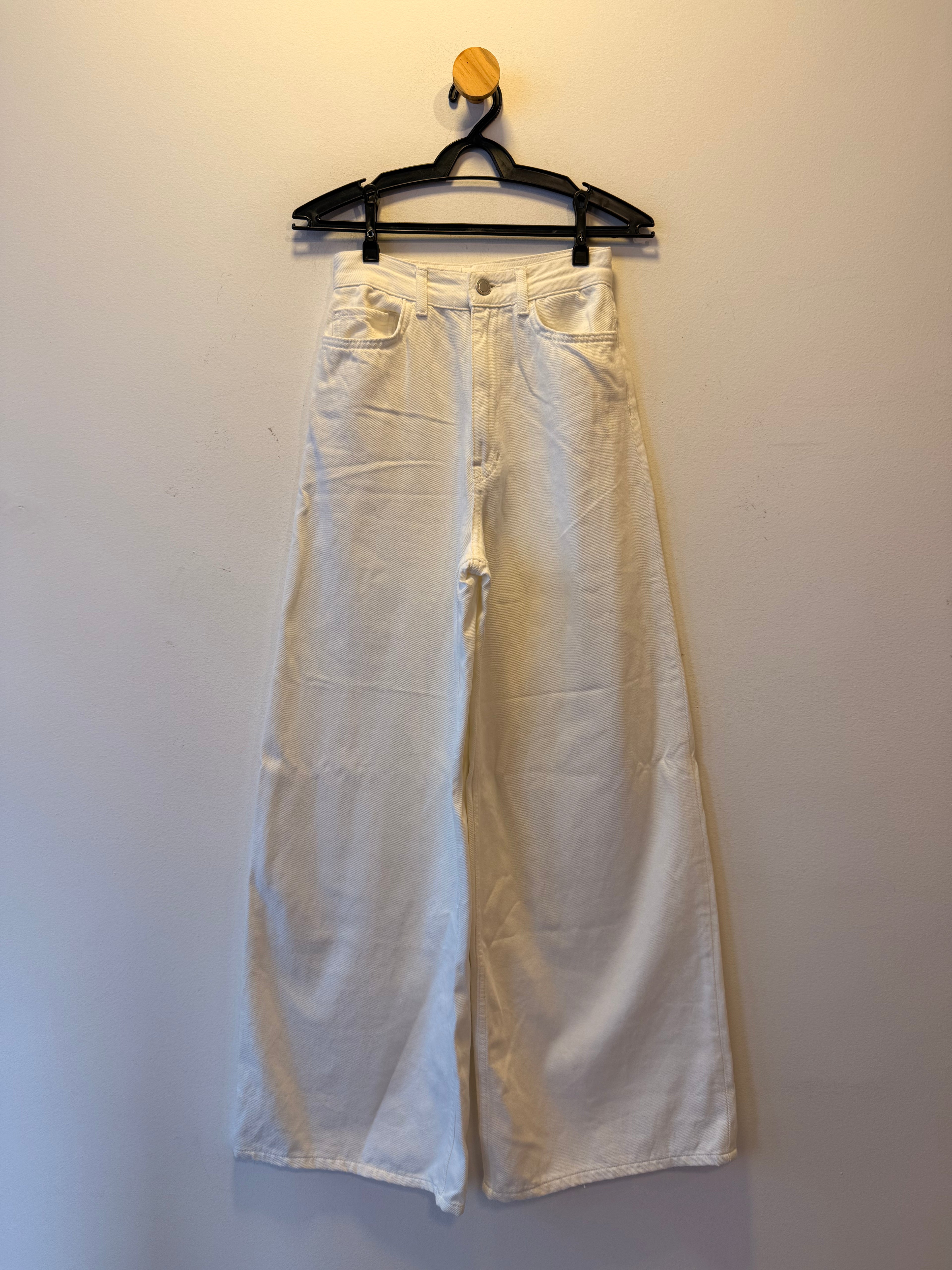 Calça Jeans Branca Zara