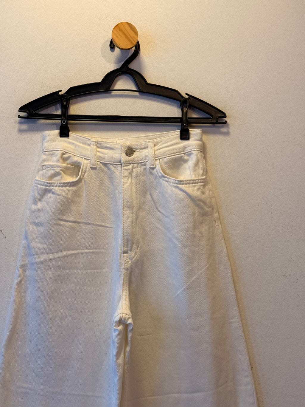 Calça Jeans Branca Zara