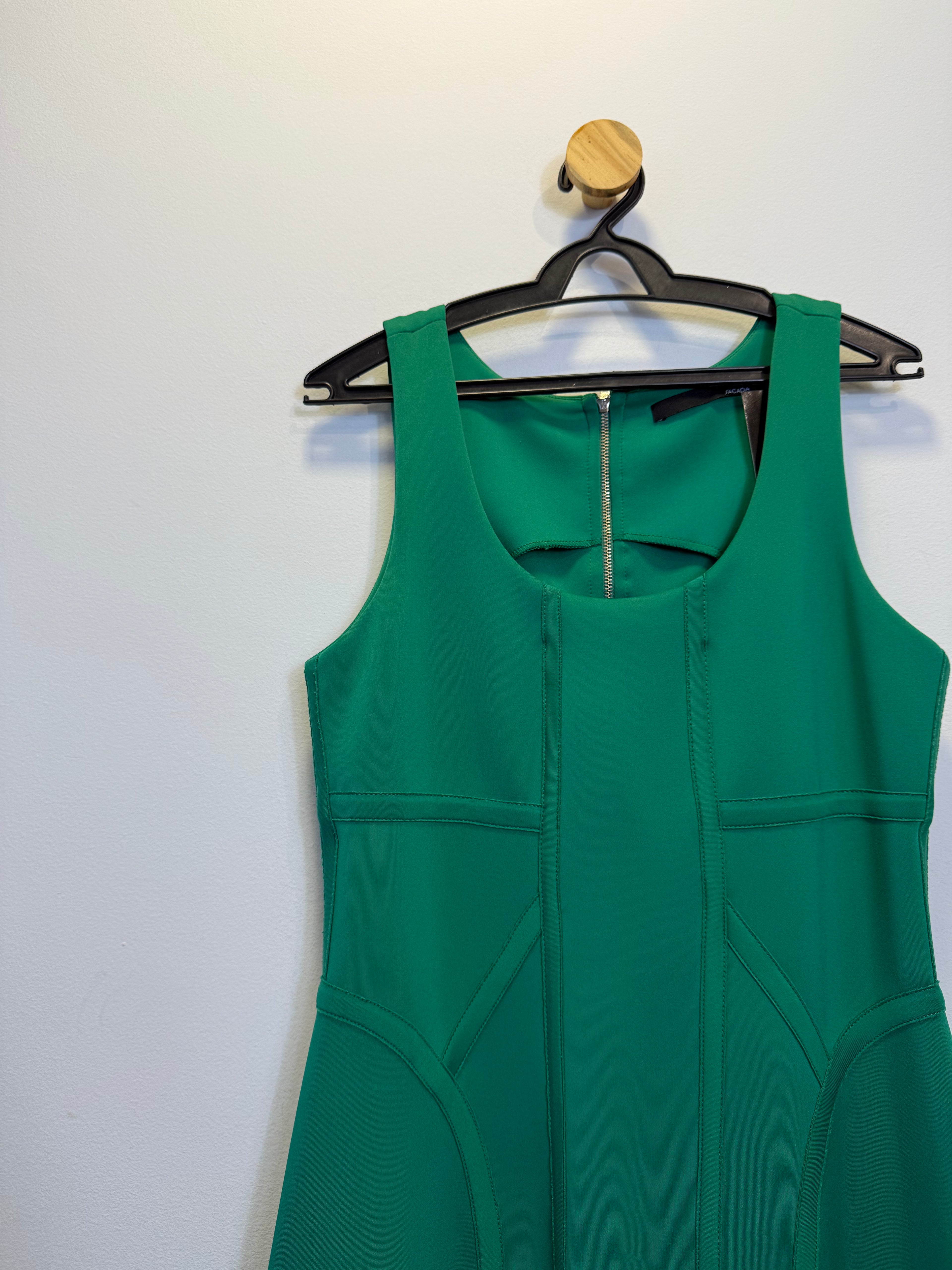 Vestido Evasê Verde