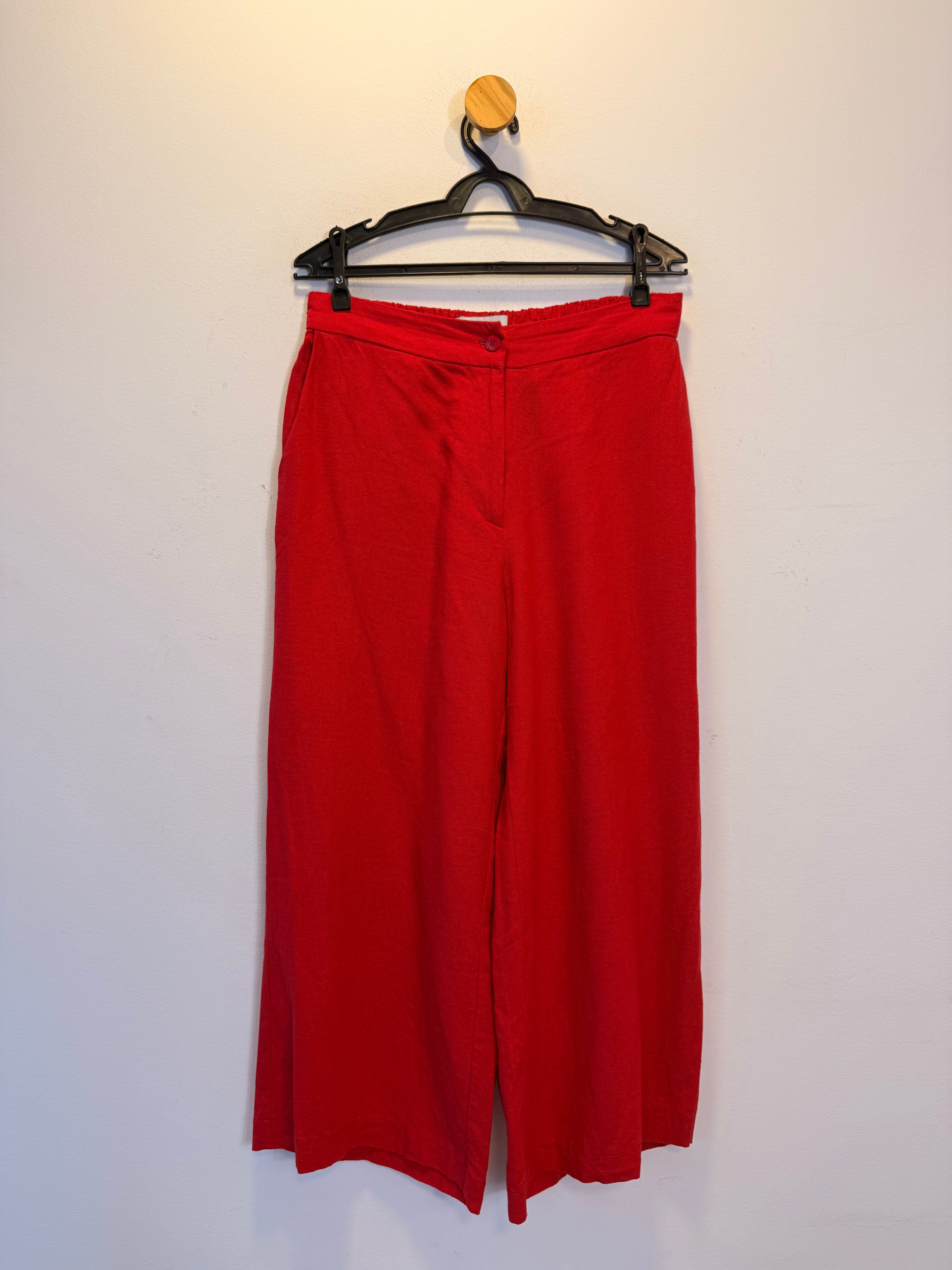 Calça Vermelha Tannerie