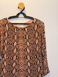 Blusa Animal Print Cris Barros