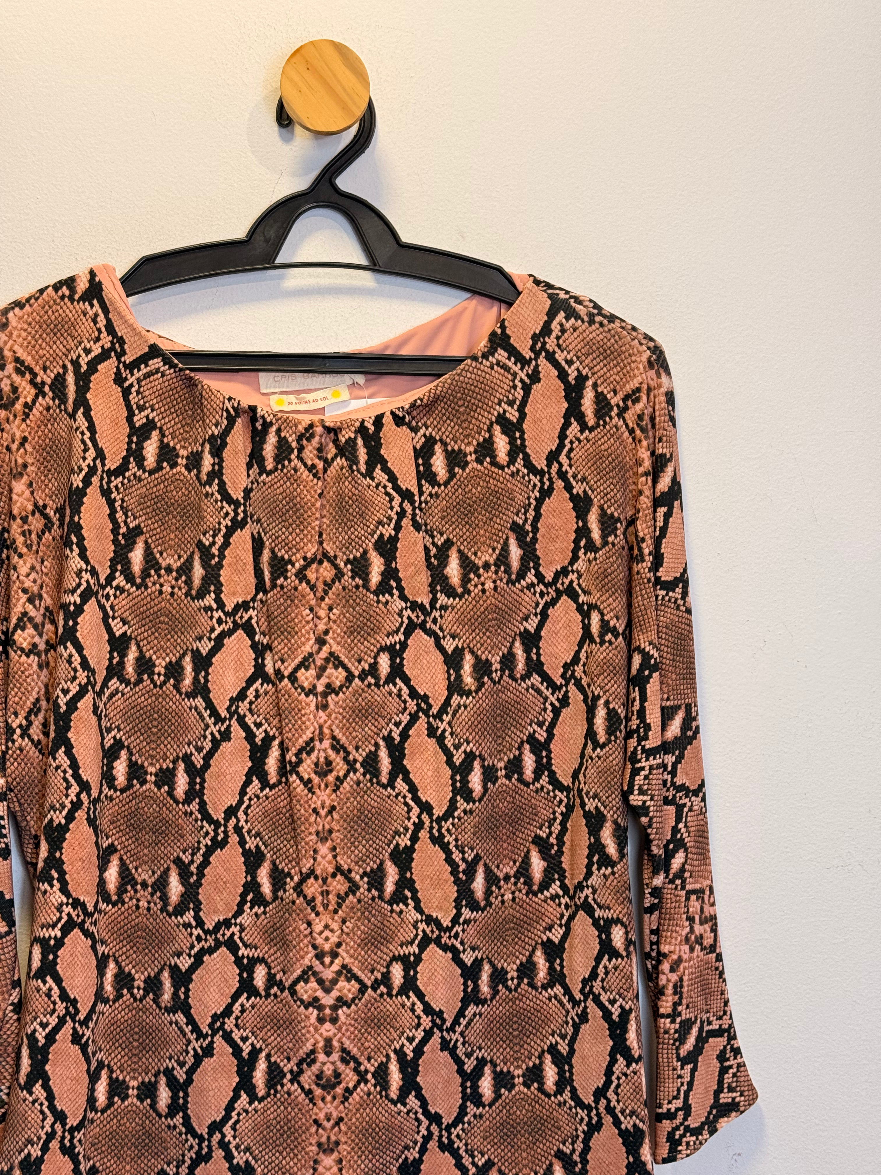 Blusa Animal Print Cris Barros
