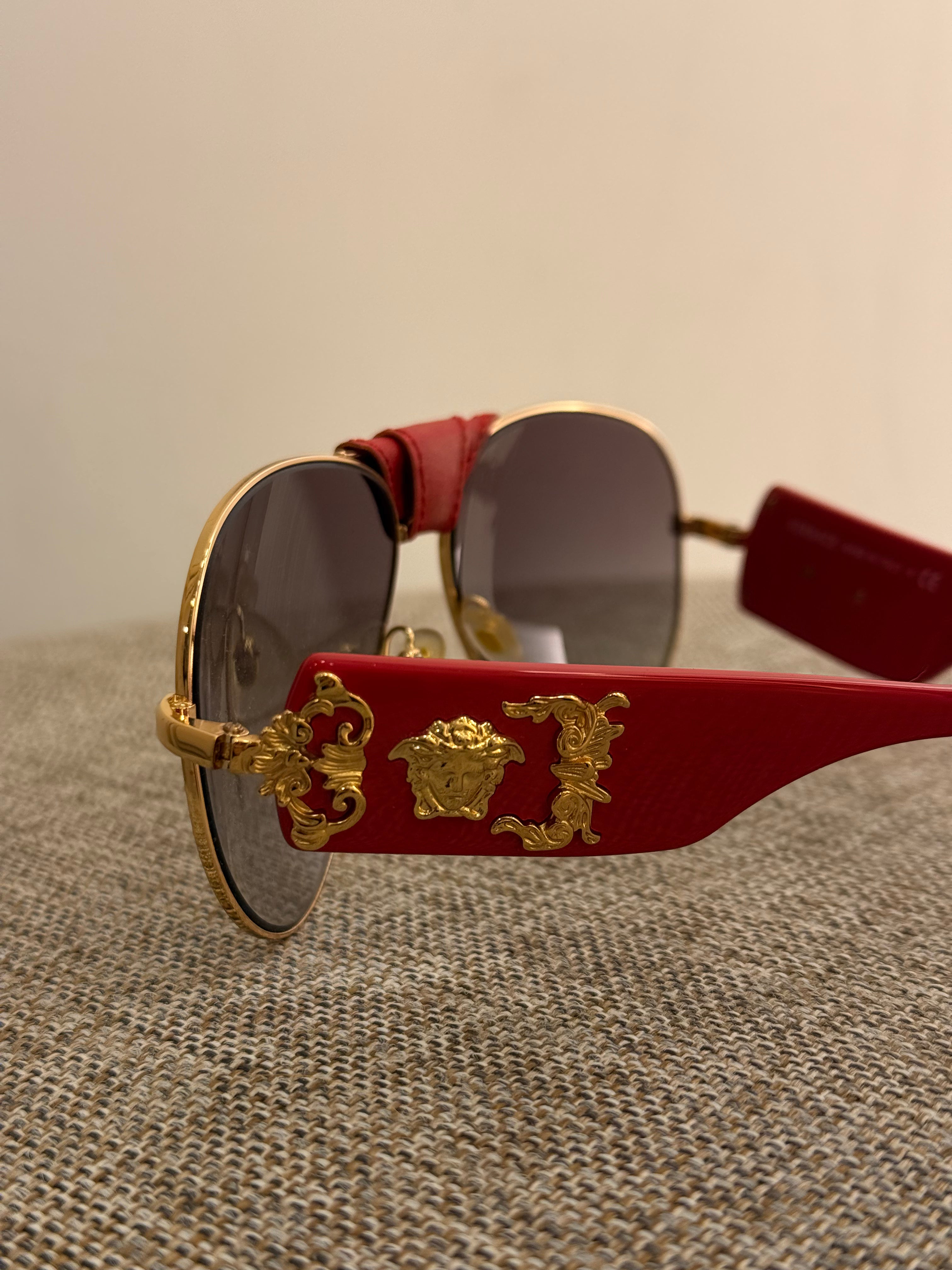 Óculos Vermelho Versace