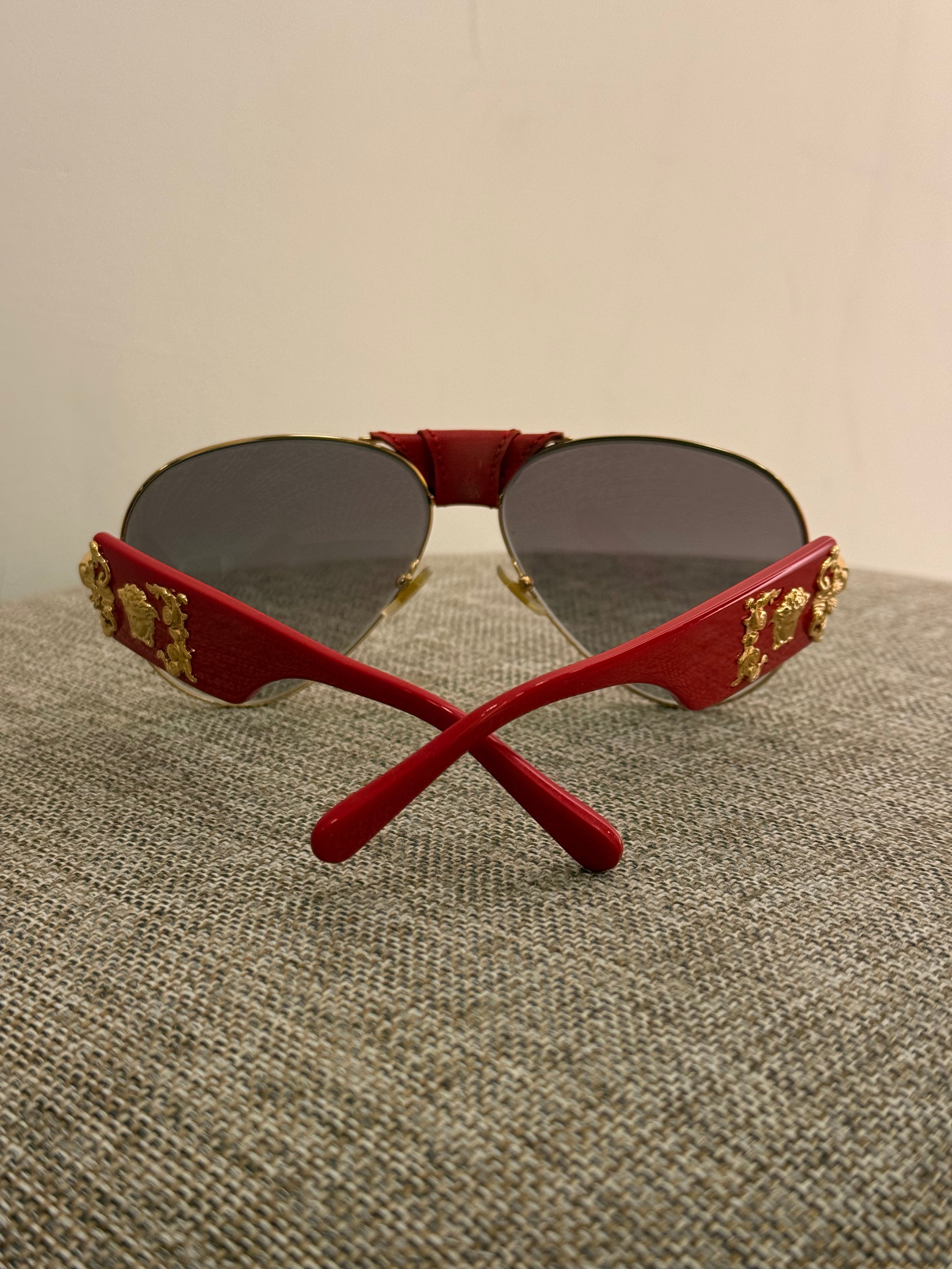 Óculos Vermelho Versace