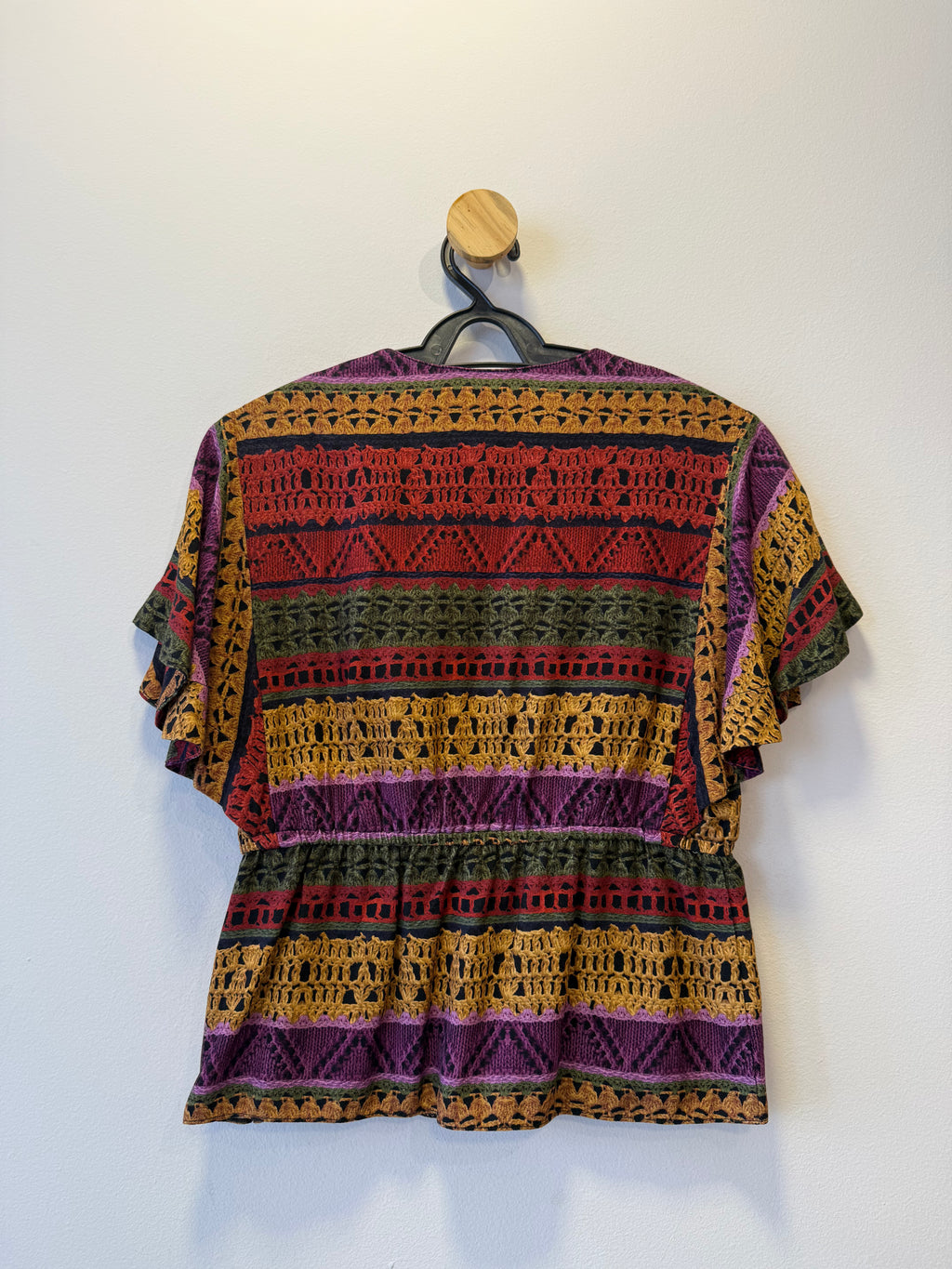 Blusa Estampa Crochê