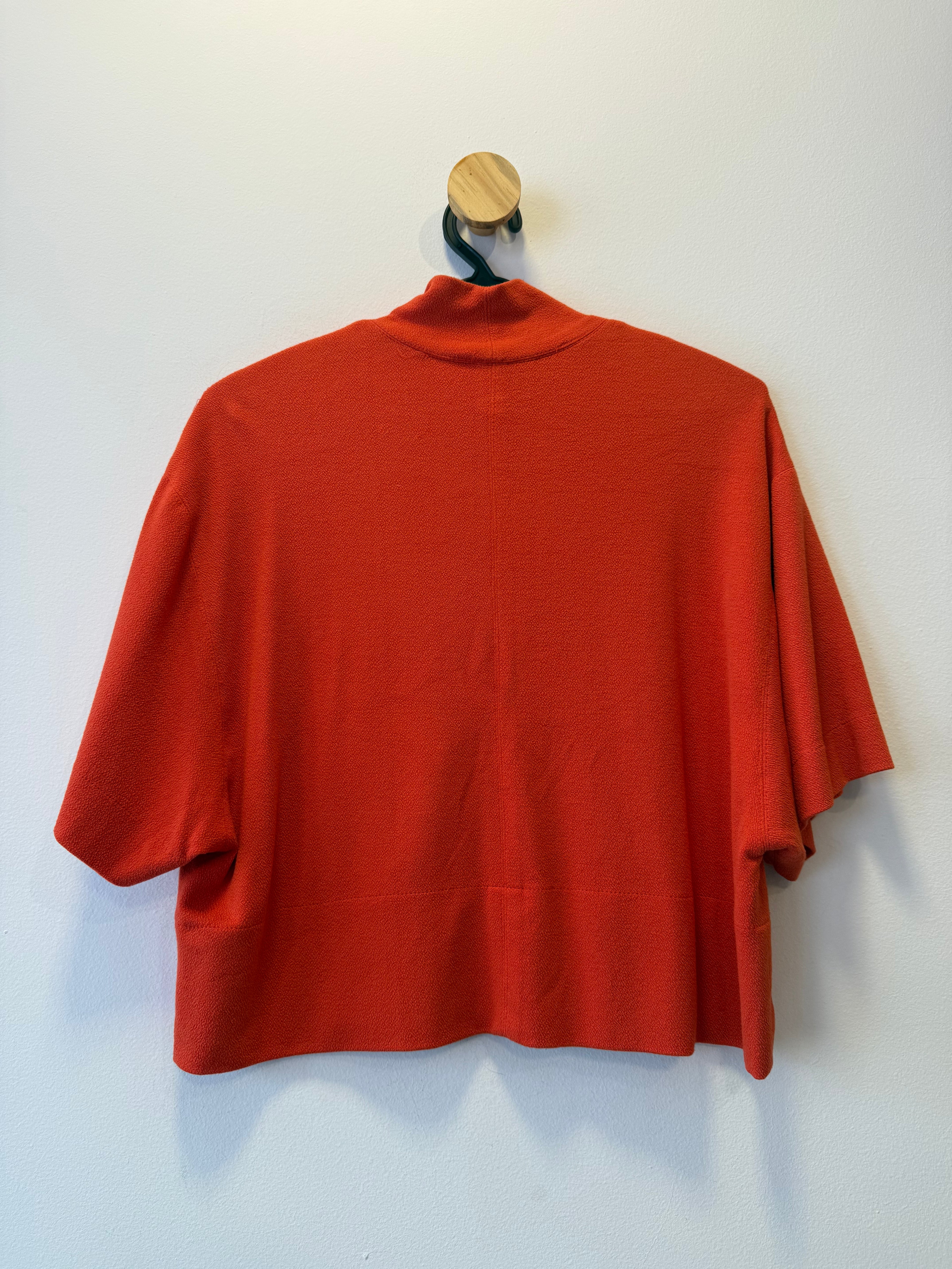 Camiseta Cropped Gola Alta