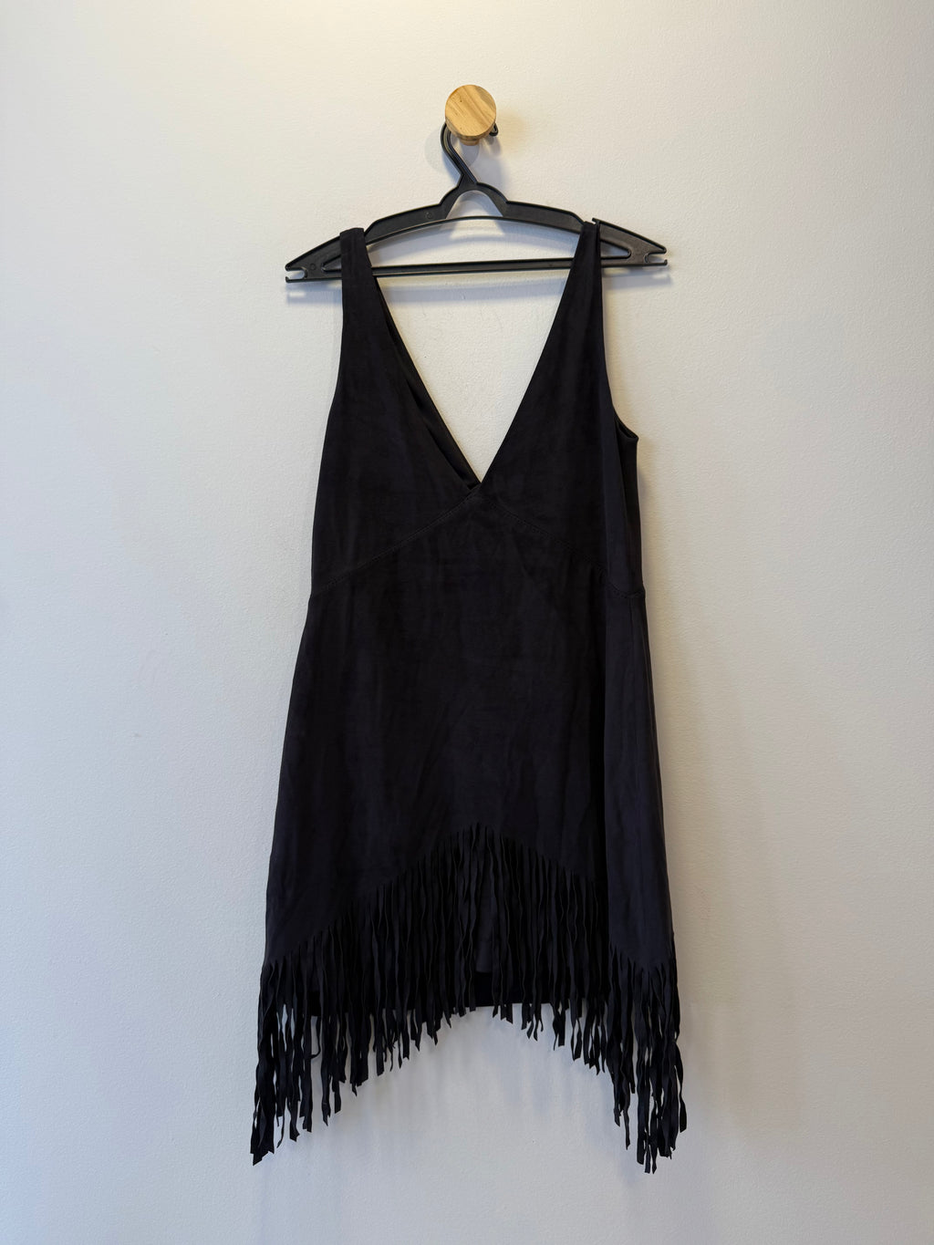 Vestido Preto Franja