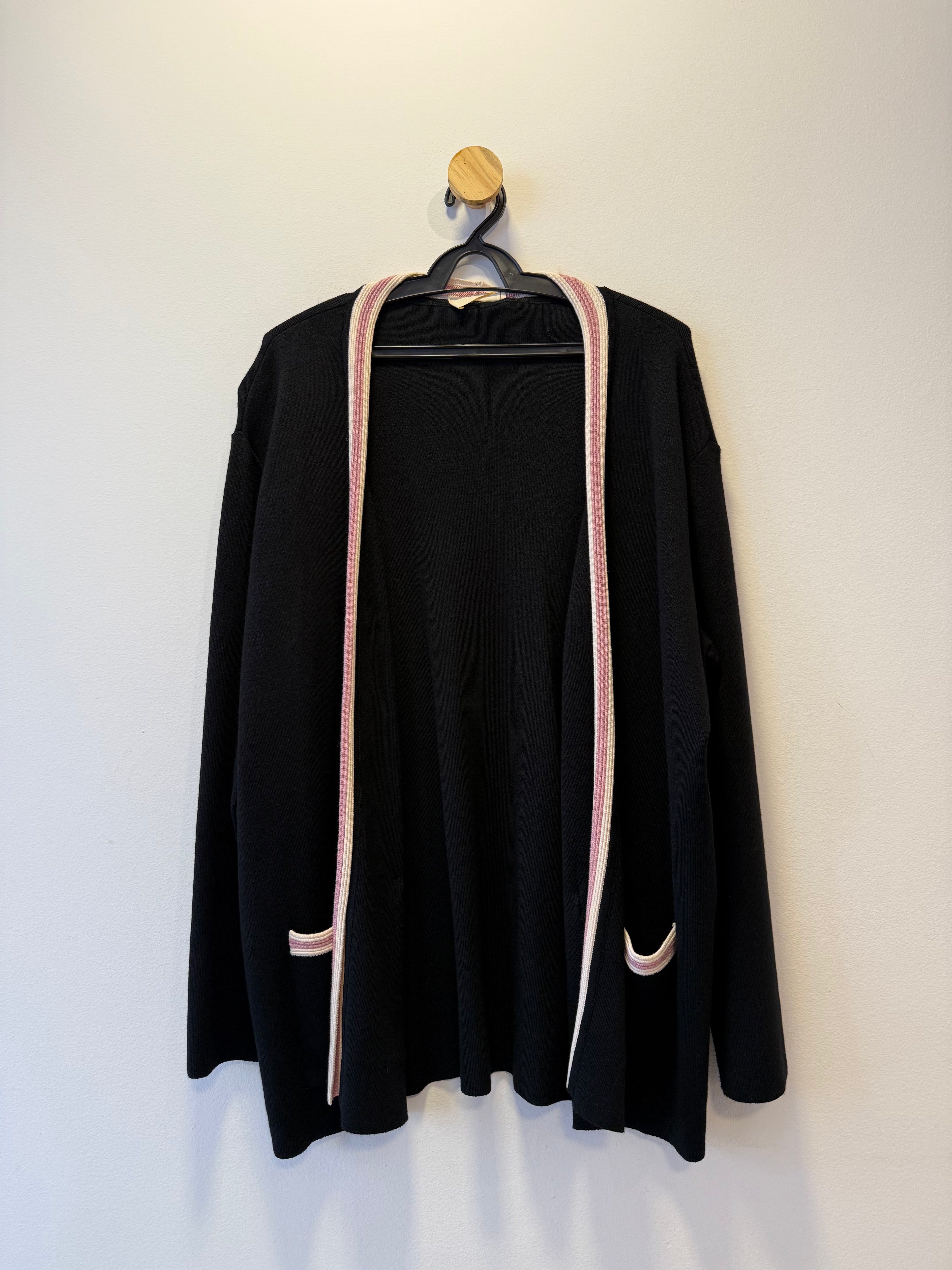 Conjunto Calça e Cardigan Preto