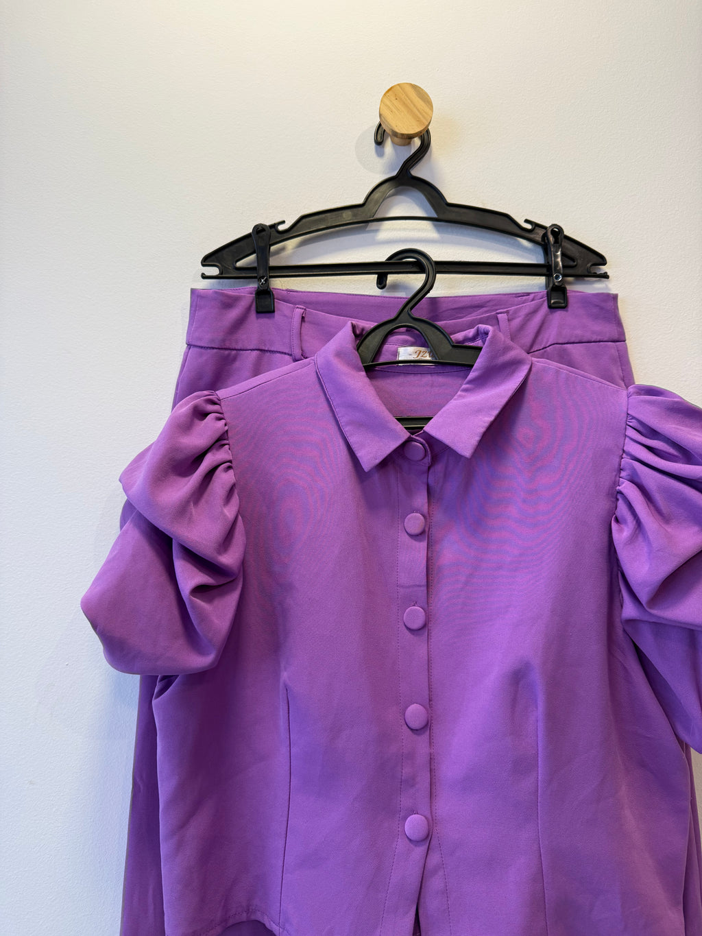 Conjunto Alfaiataria Violeta
