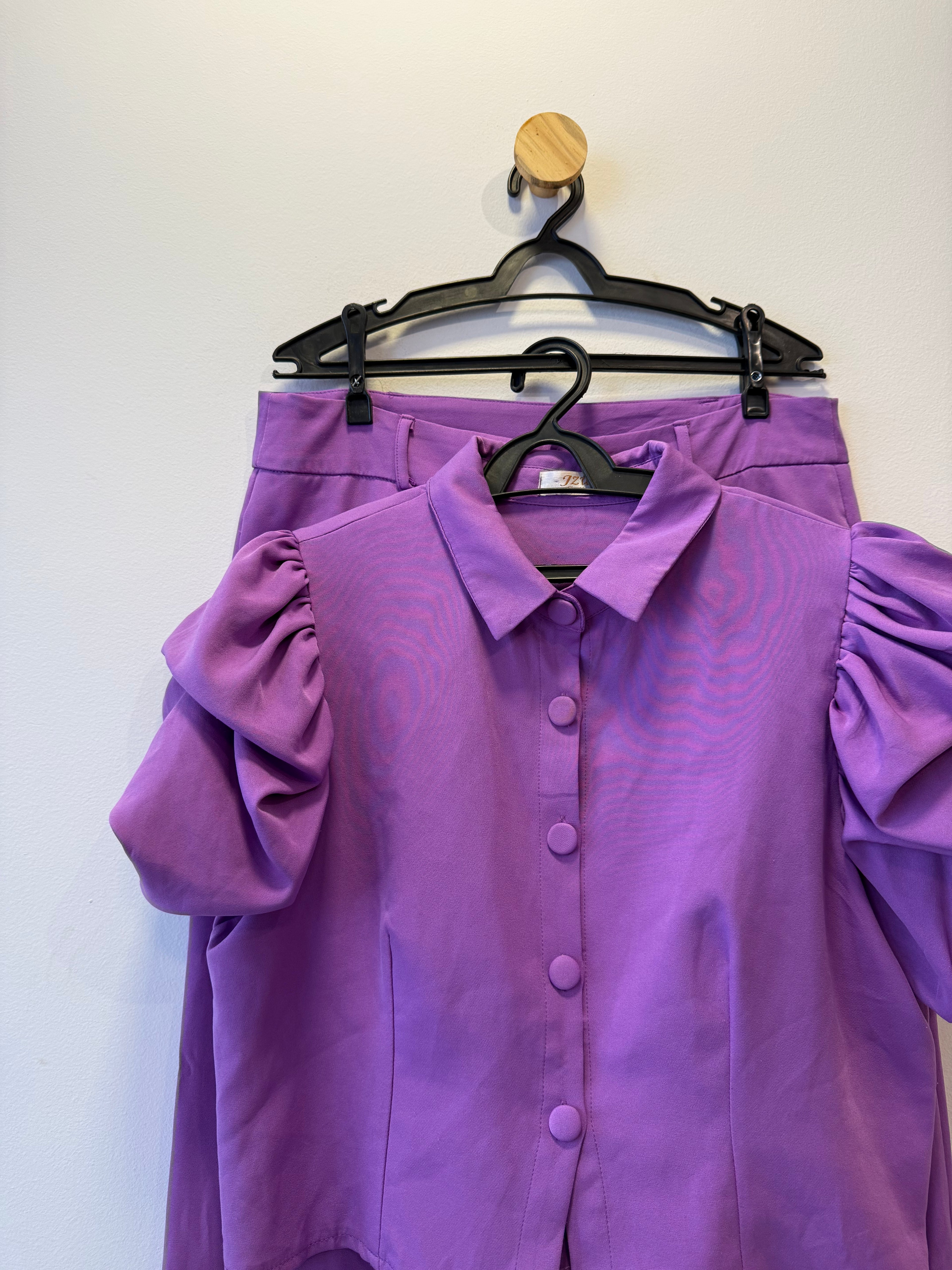 Conjunto Alfaiataria Violeta