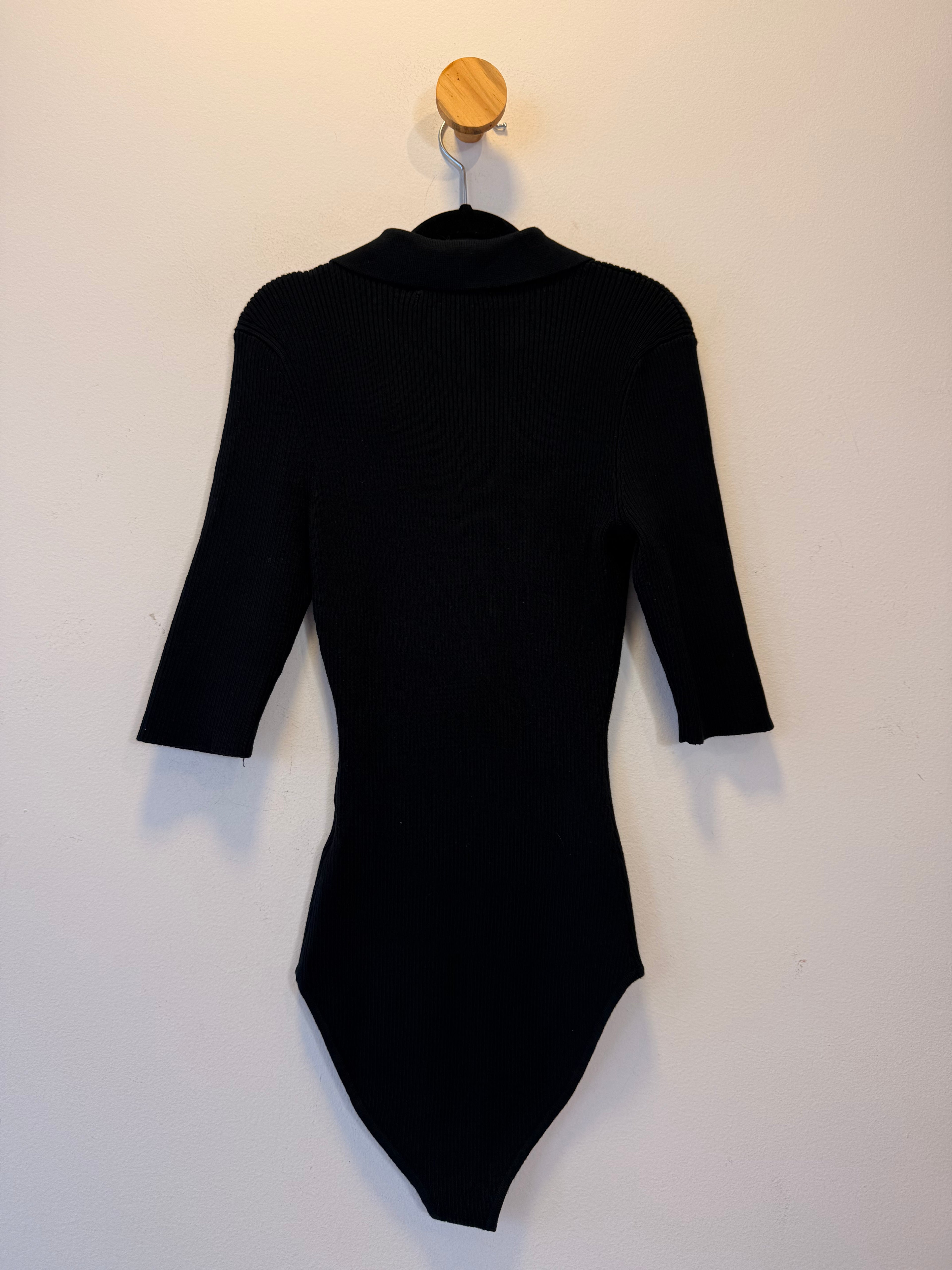 Body Preto Nati Vozza