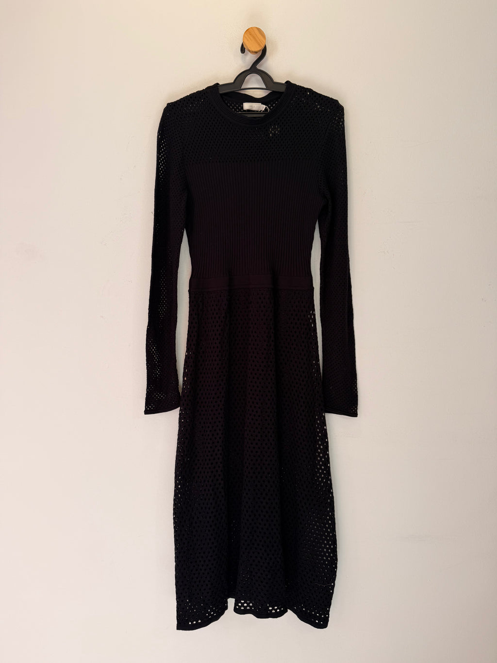 Vestido Preto Tricot Miele