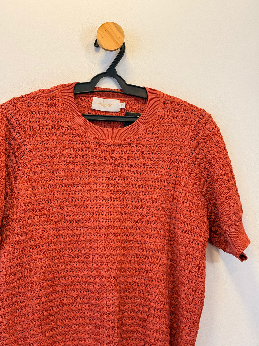 Blusa em Tricot Shoulder