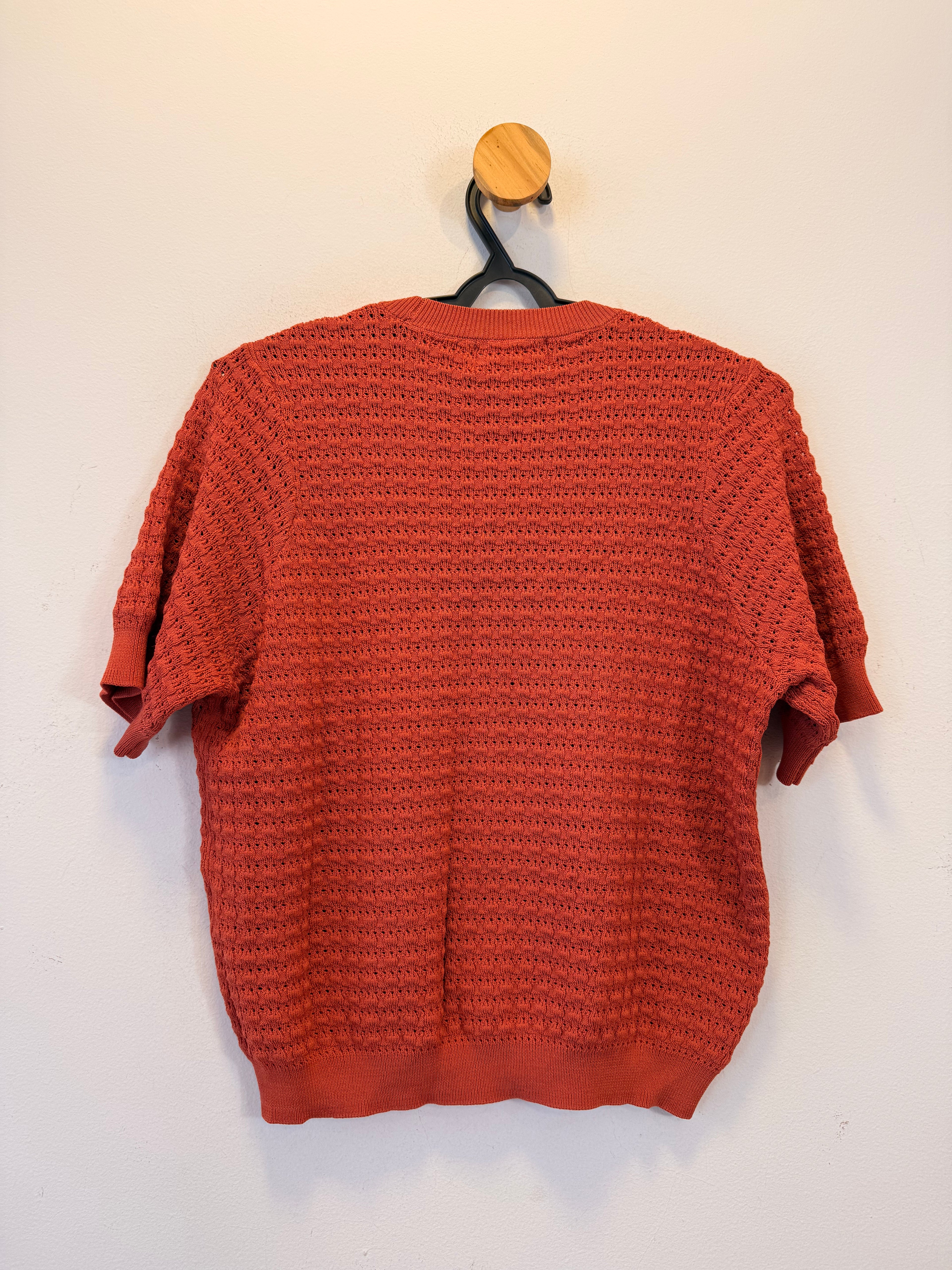 Blusa em Tricot Shoulder