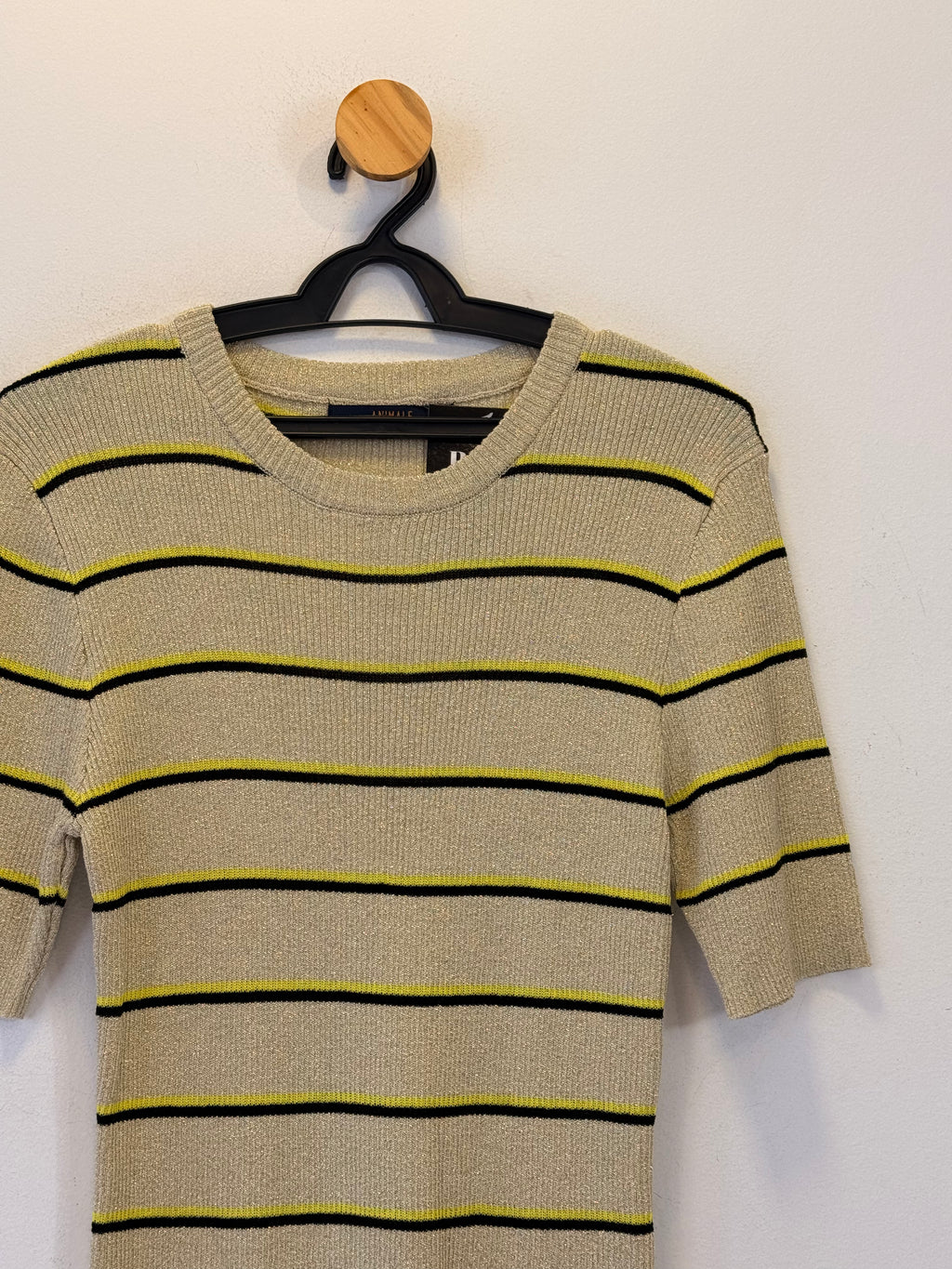 Blusa Listrada em Malha Animale
