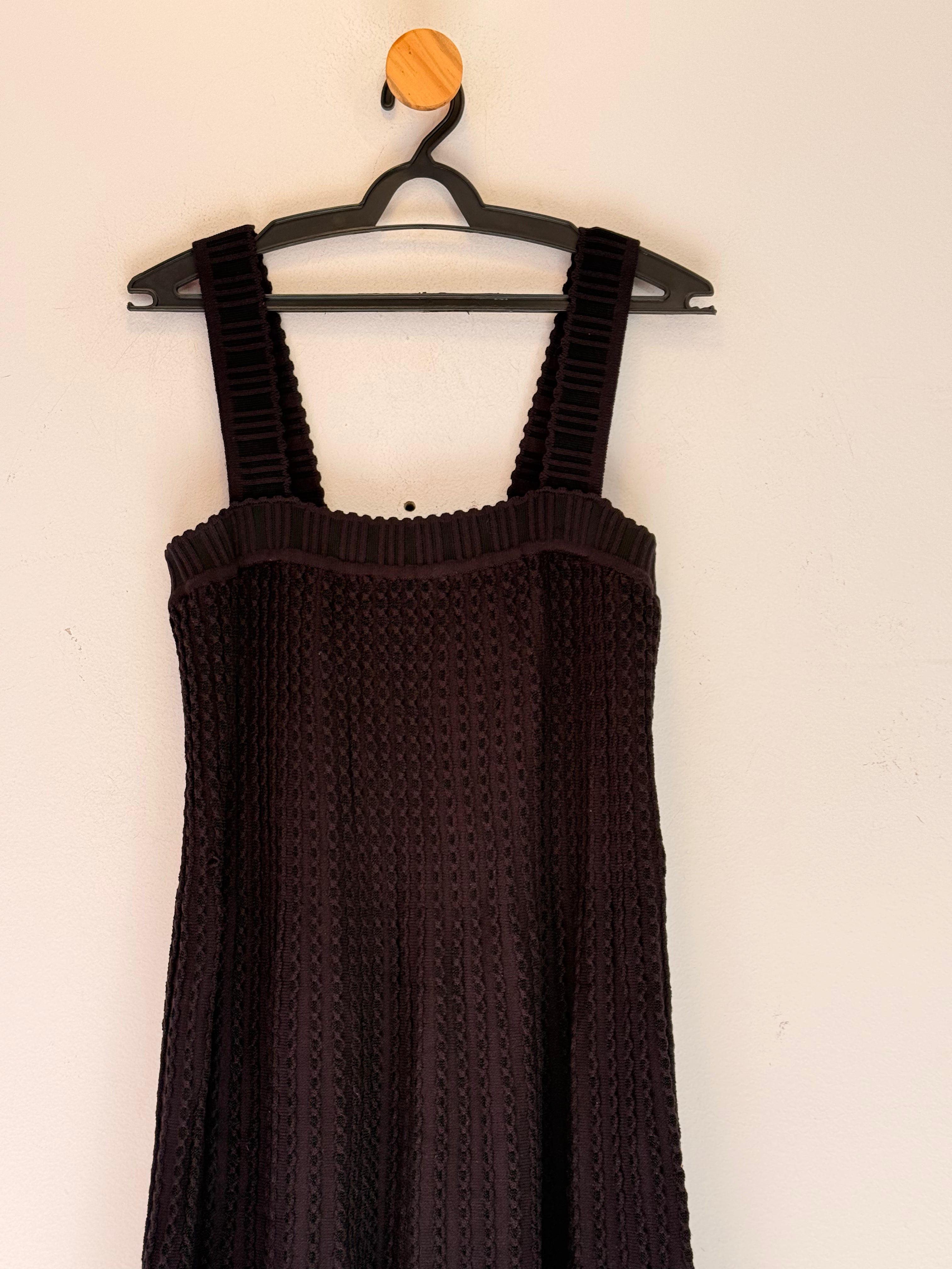 Vestido Preto em Malha Lafort