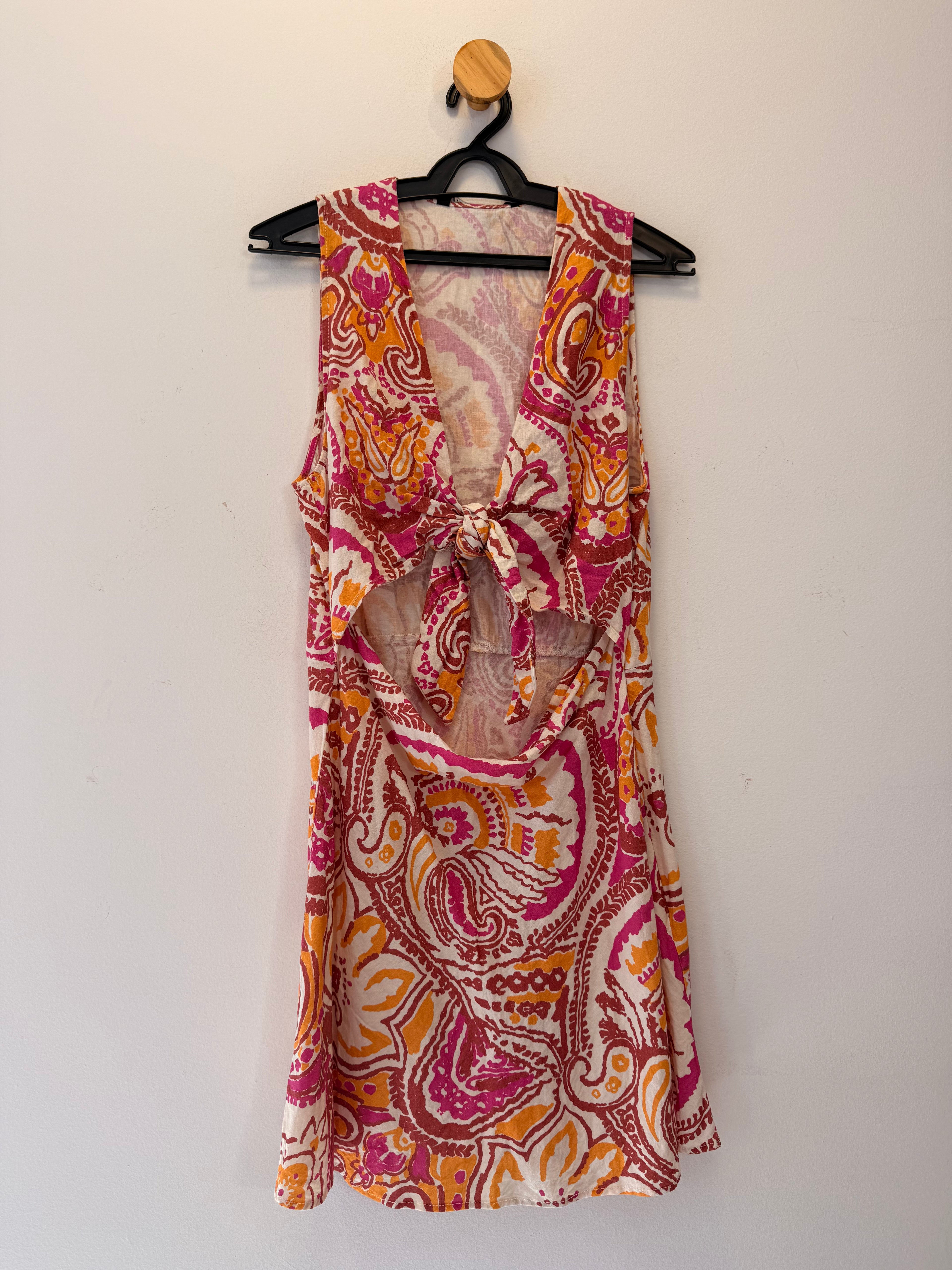 Vestido Estampado Zara
