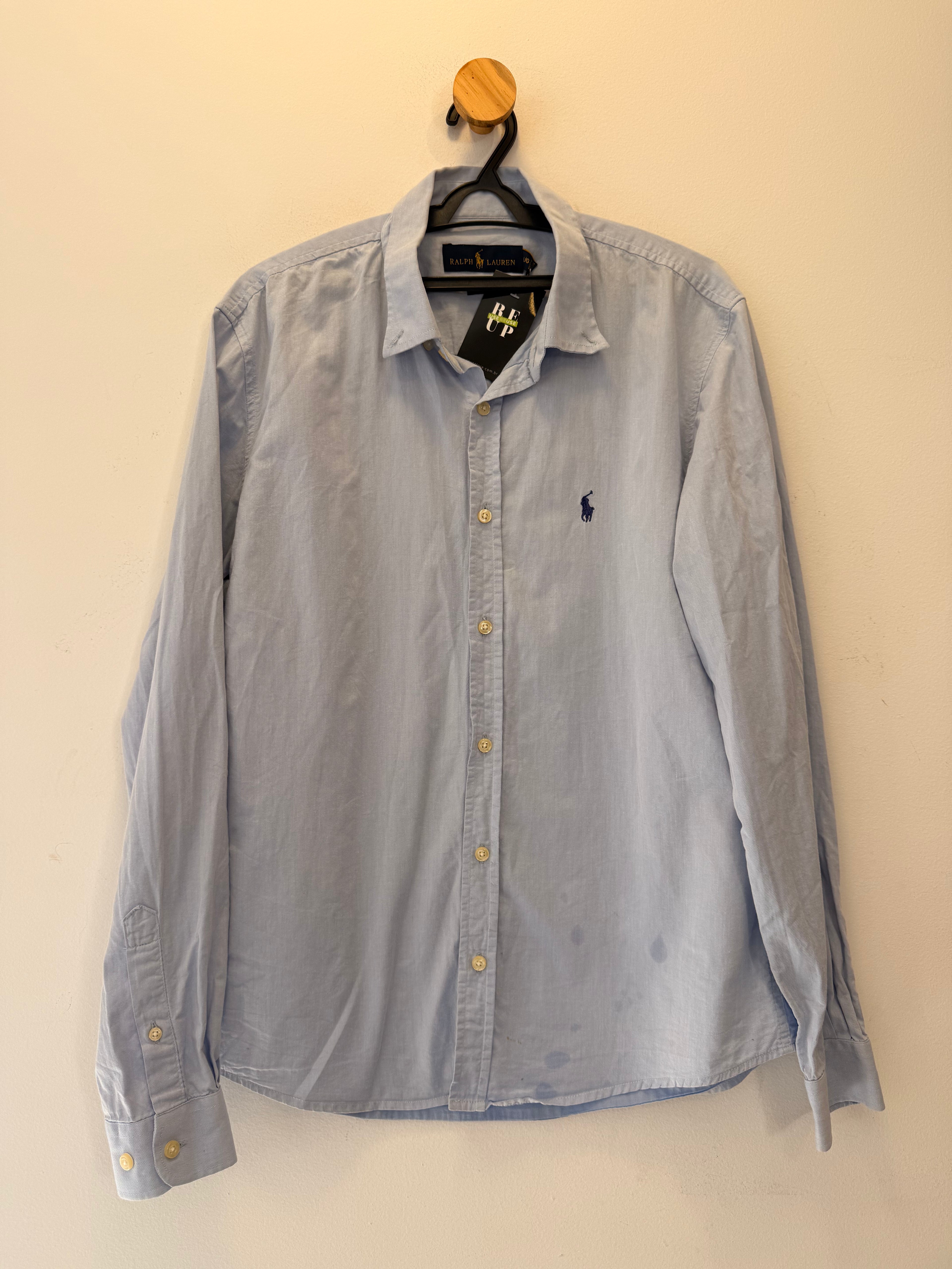 Camisa Ralph Lauren Azul