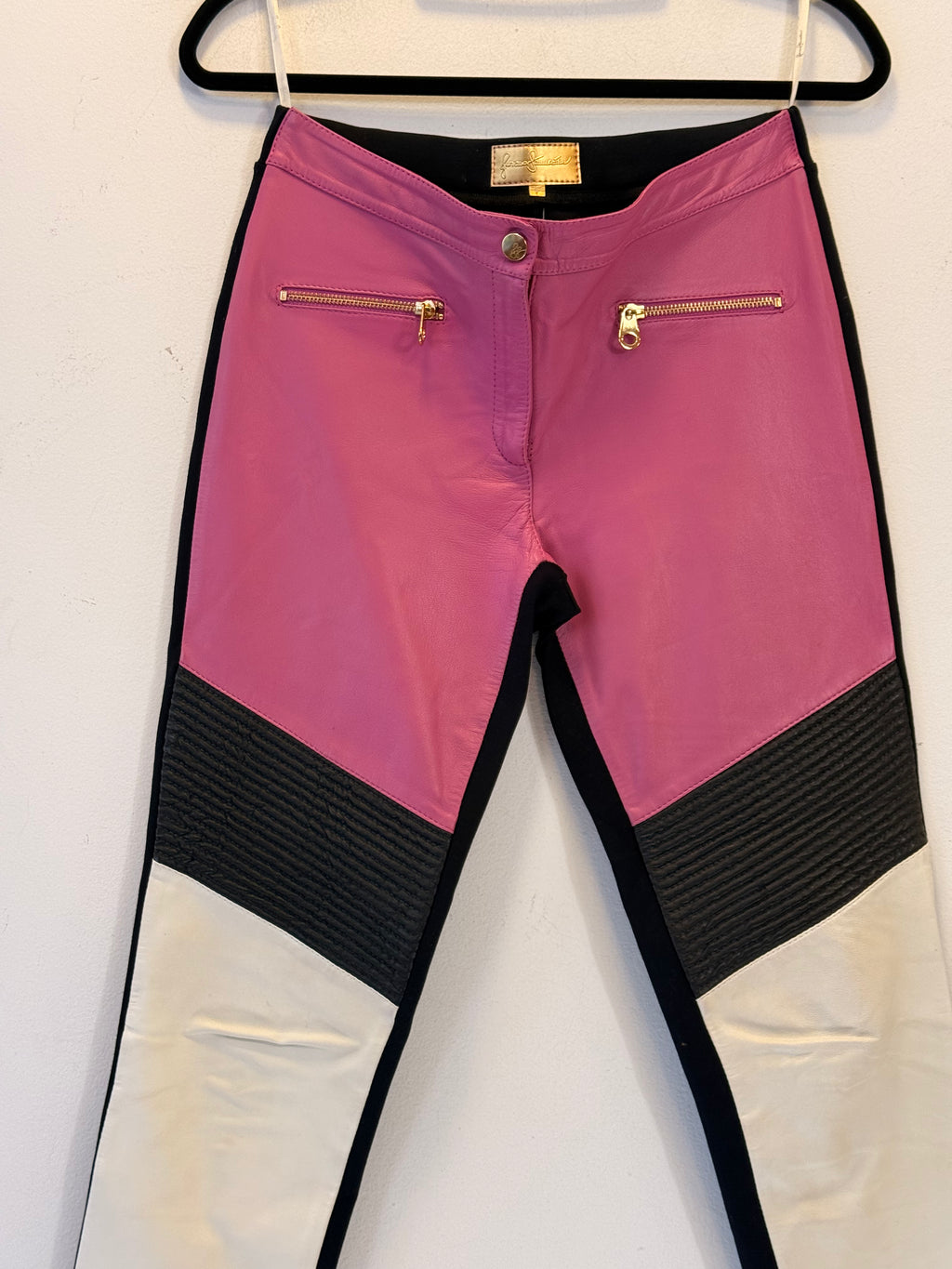 Calça de Couro Juliana Sanmartin