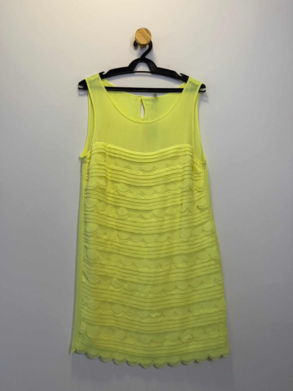 Vestido Evasê Amarelo