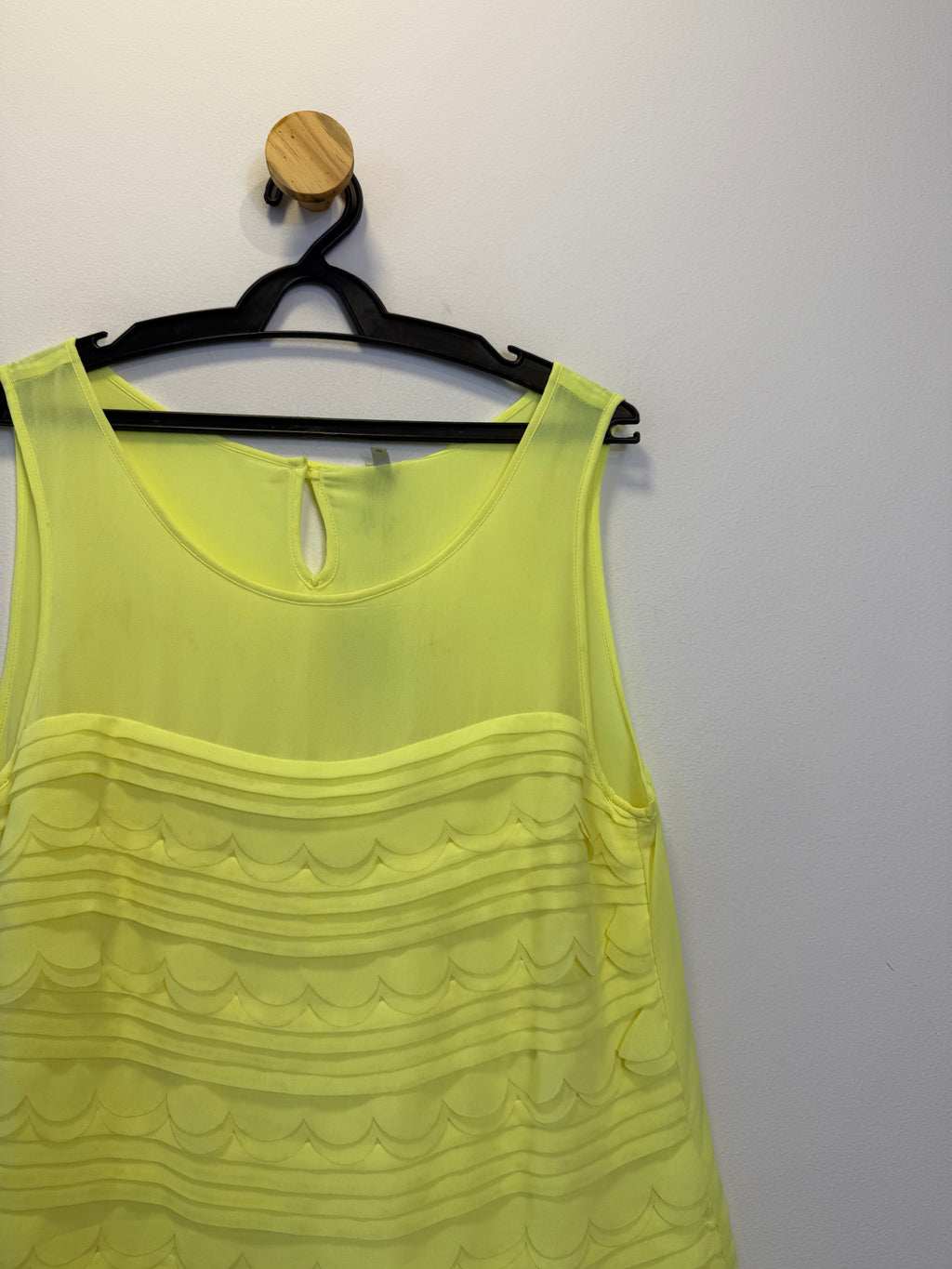 Vestido Evasê Amarelo