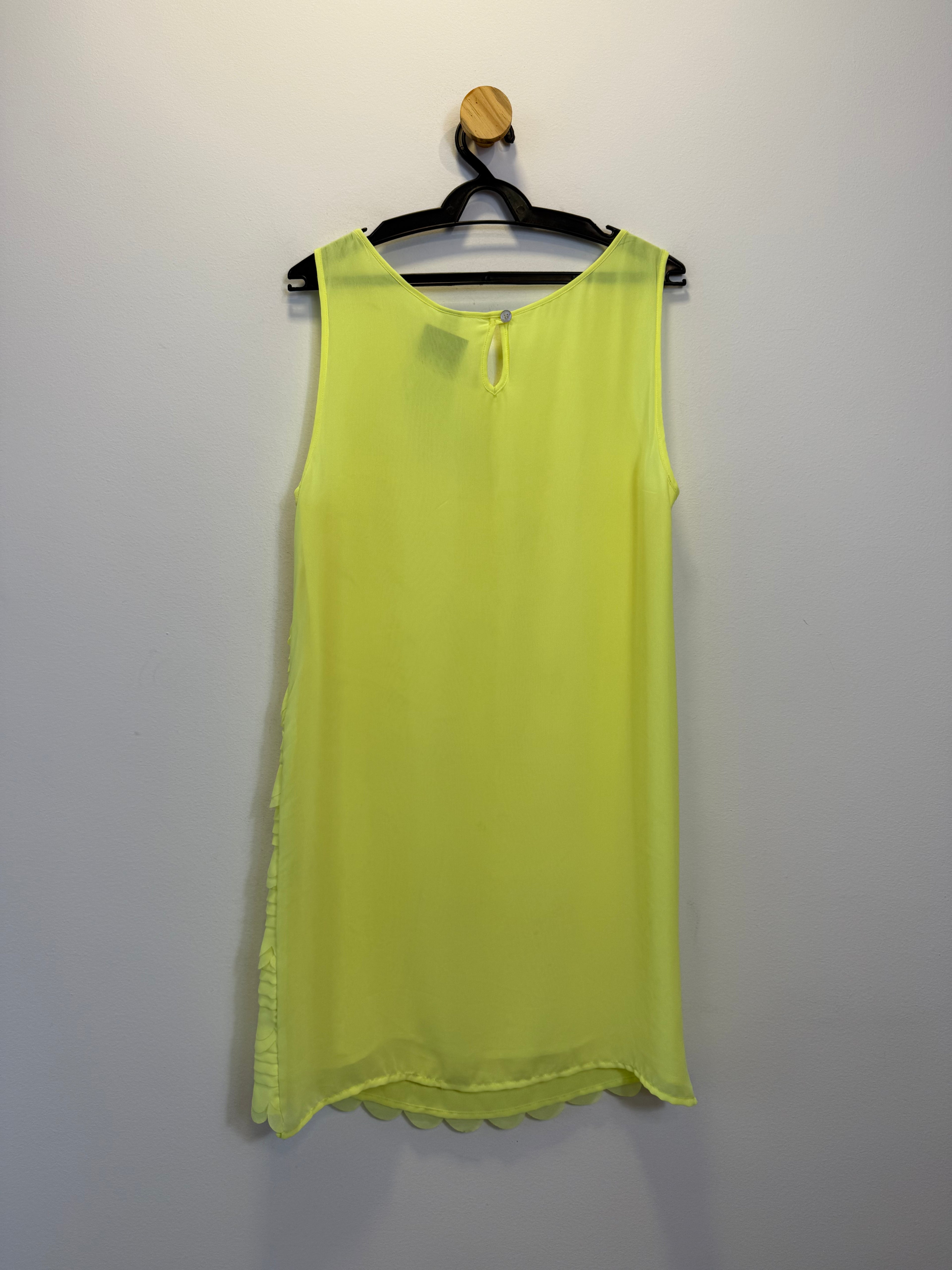 Vestido Evasê Amarelo