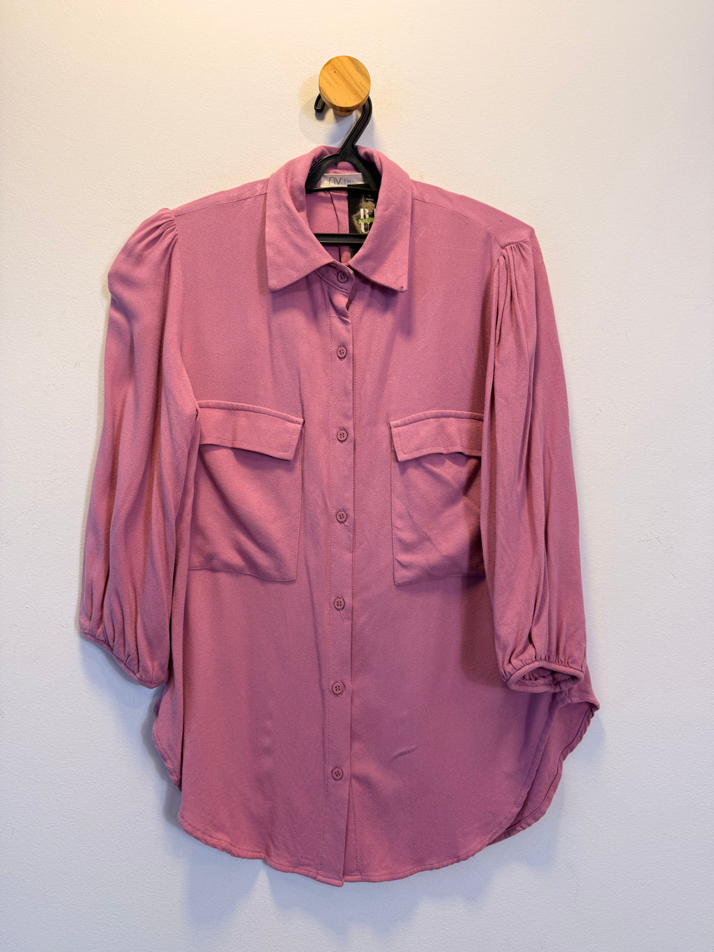 Camisa Rosa Nati Vozza