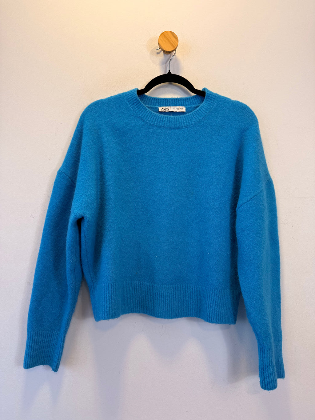 Tricot Azul Zara