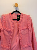 Casaco Tweed Rosa C. Club
