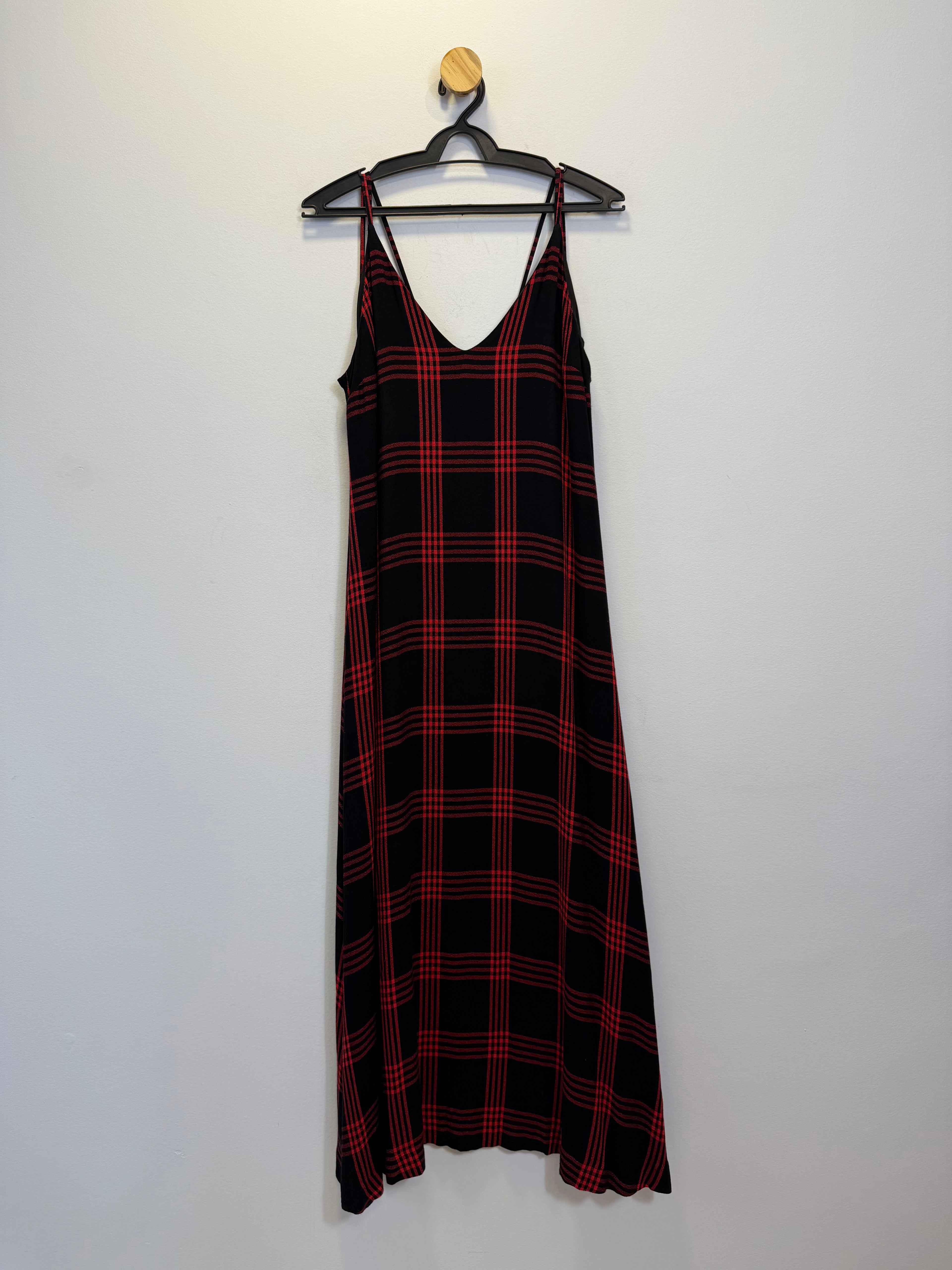 Vestido Midi Xadrez