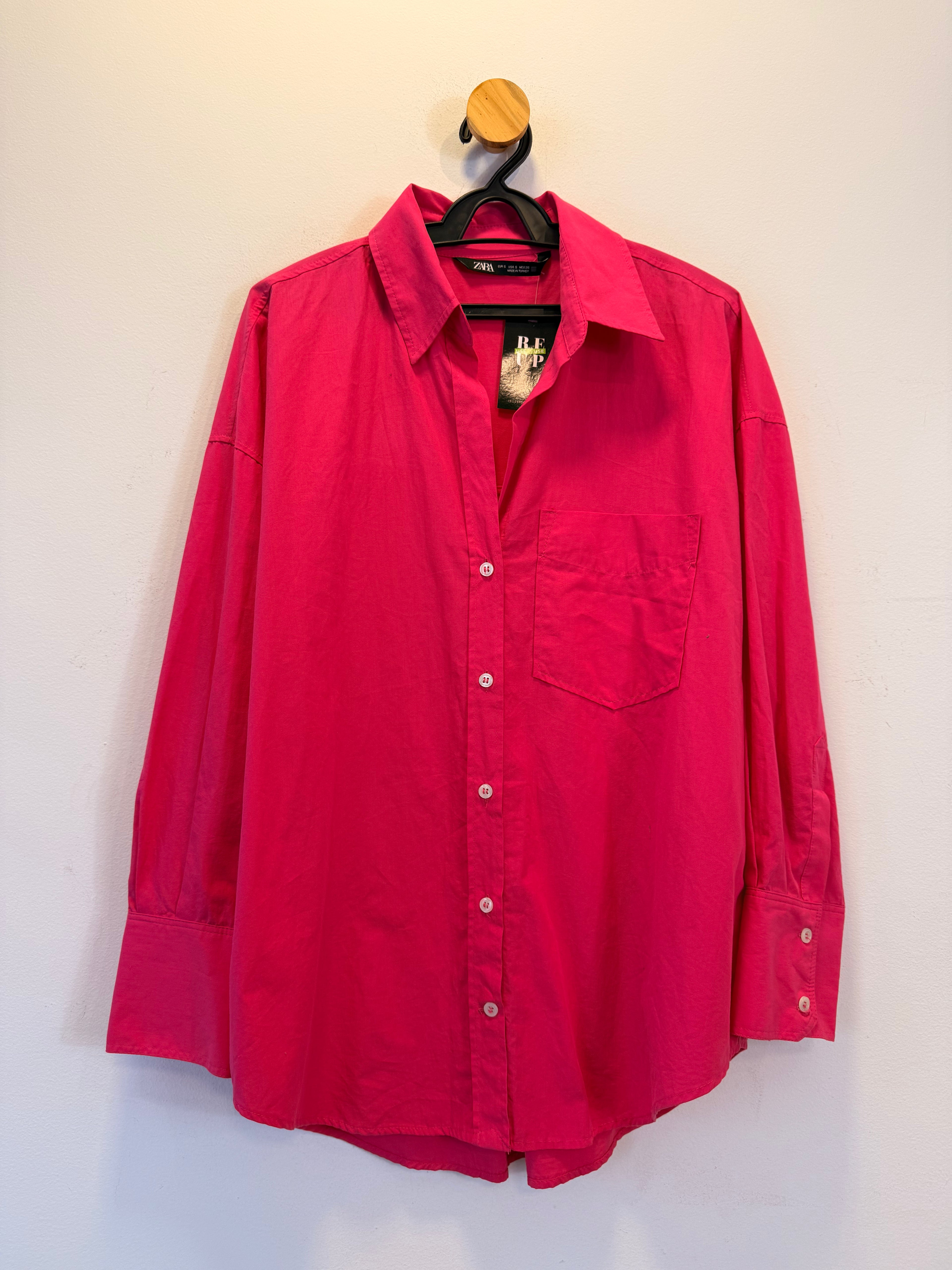 Camisa Rosa Zara