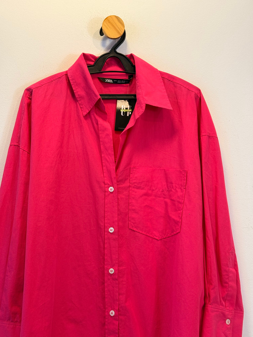 Camisa Rosa Zara