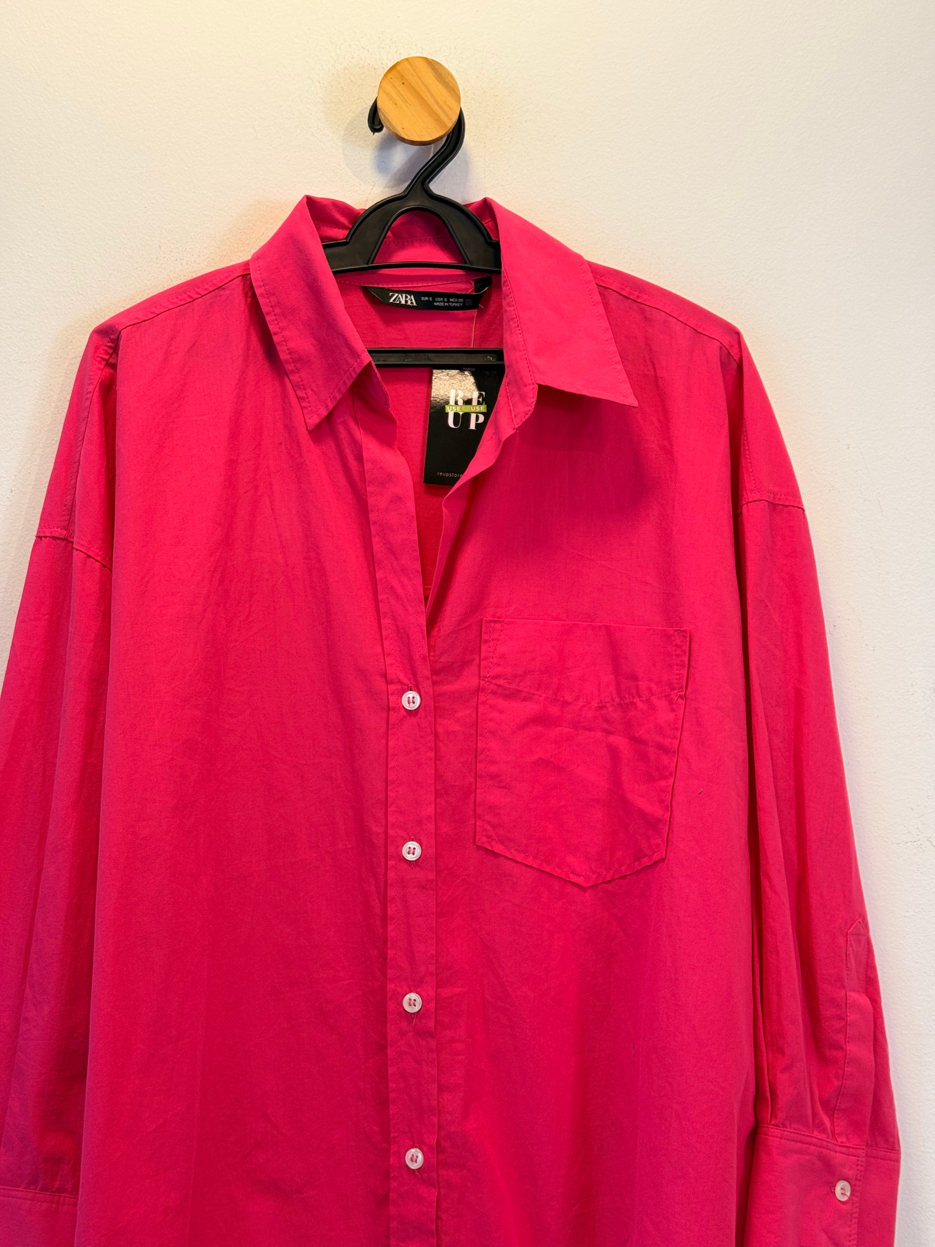 Camisa Rosa Zara