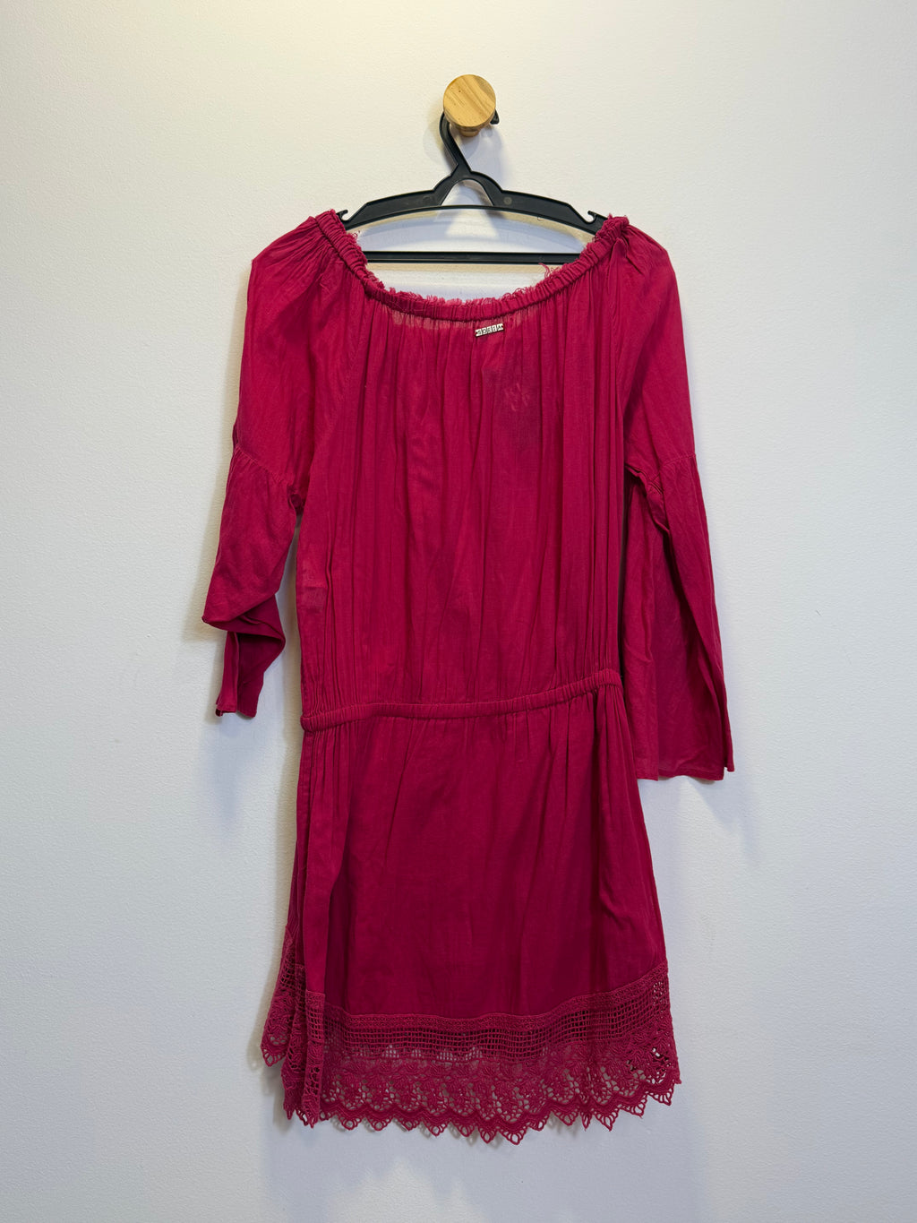 Vestido Ombro a Ombro Vermelho