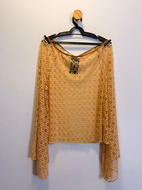 Blusa com transparência Farm