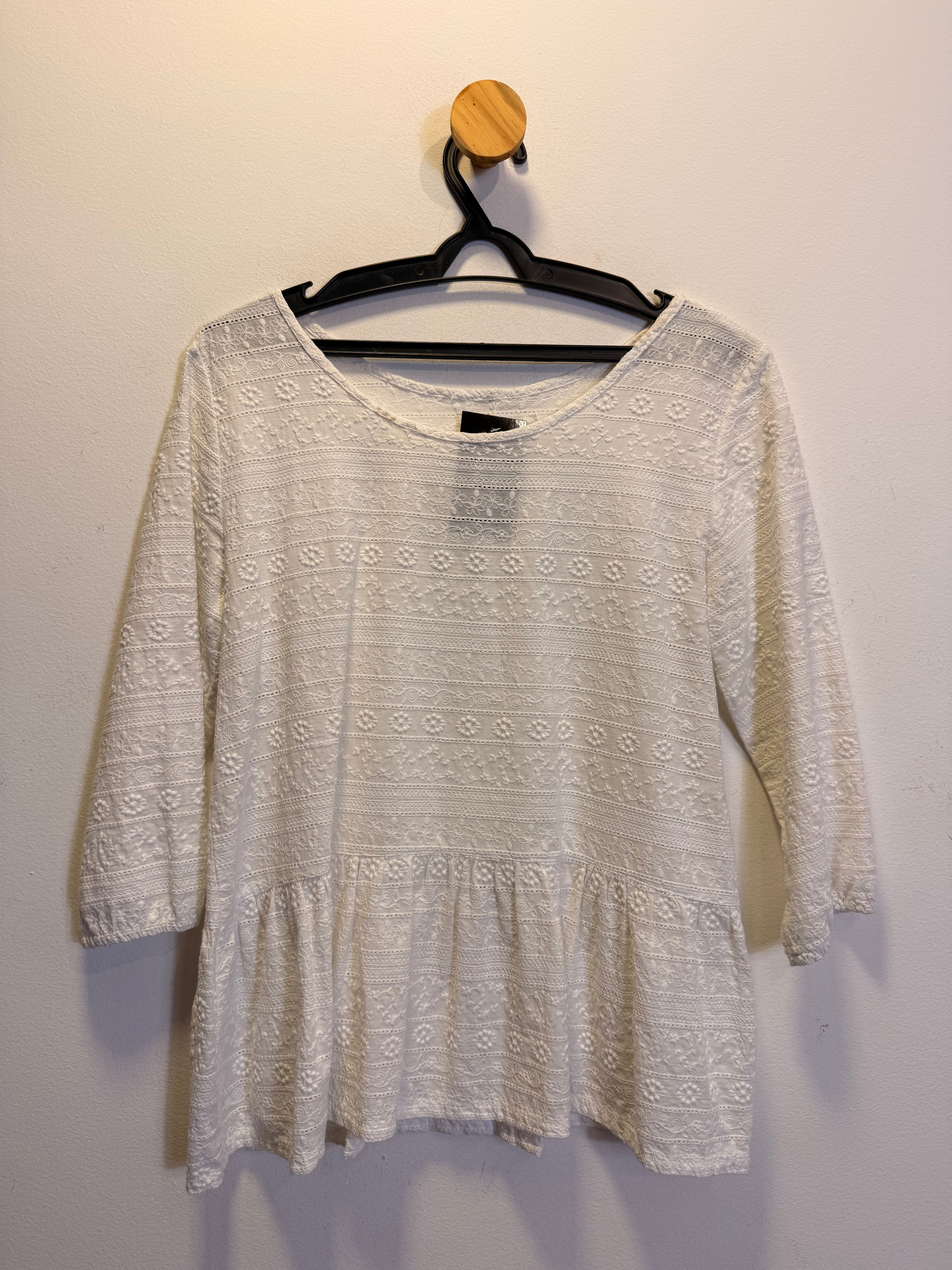 Blusa Branca Arraial