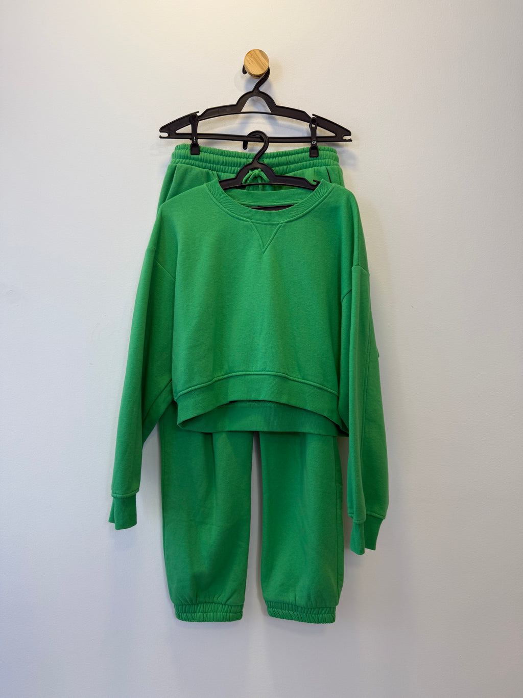 Conjunto Verde em Moletom