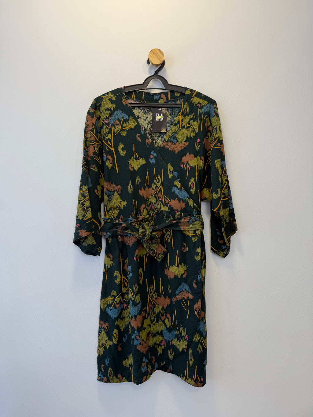 Vestido Estampado com Cinto