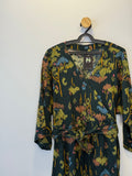 Vestido Estampado com Cinto